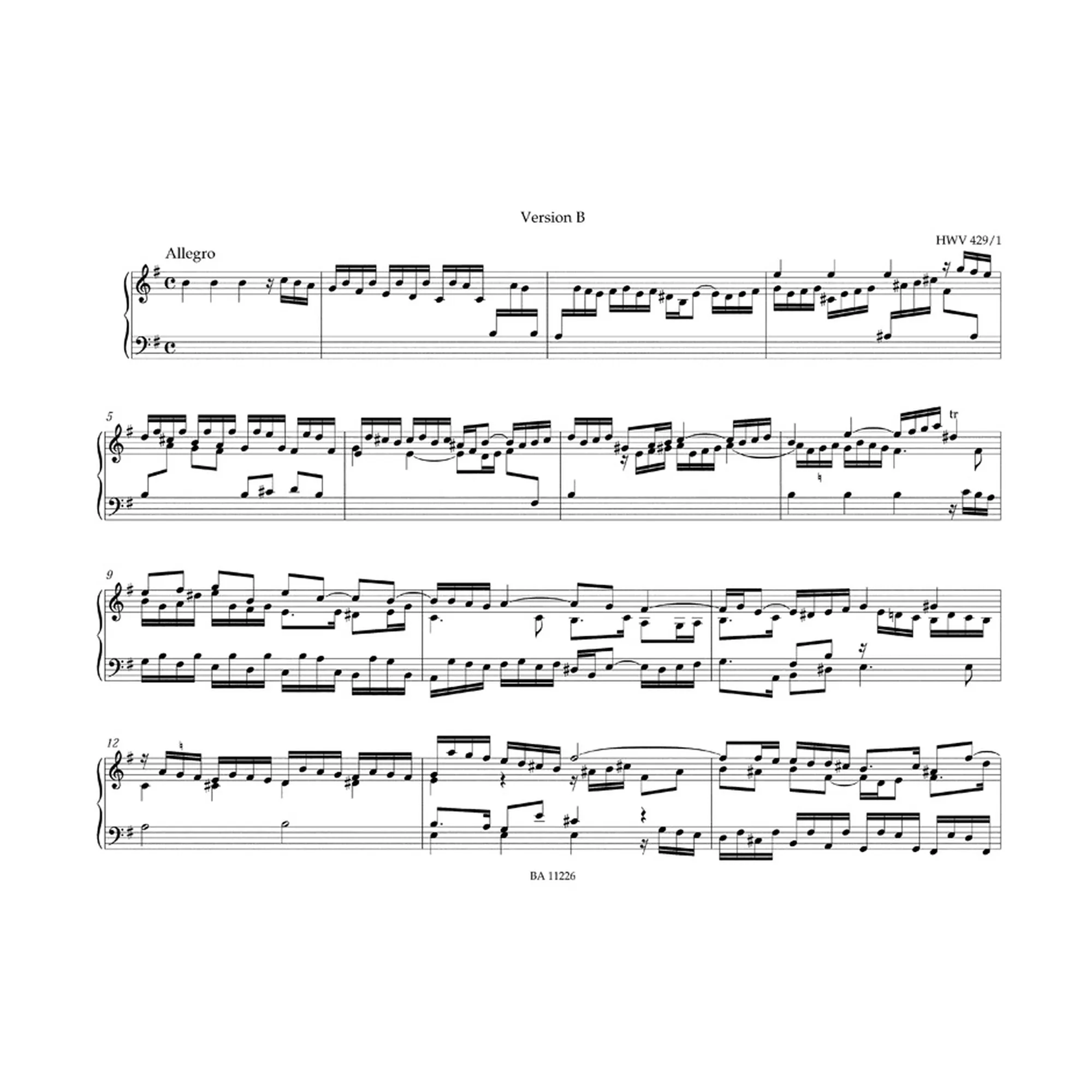 Händel Orgelwerke