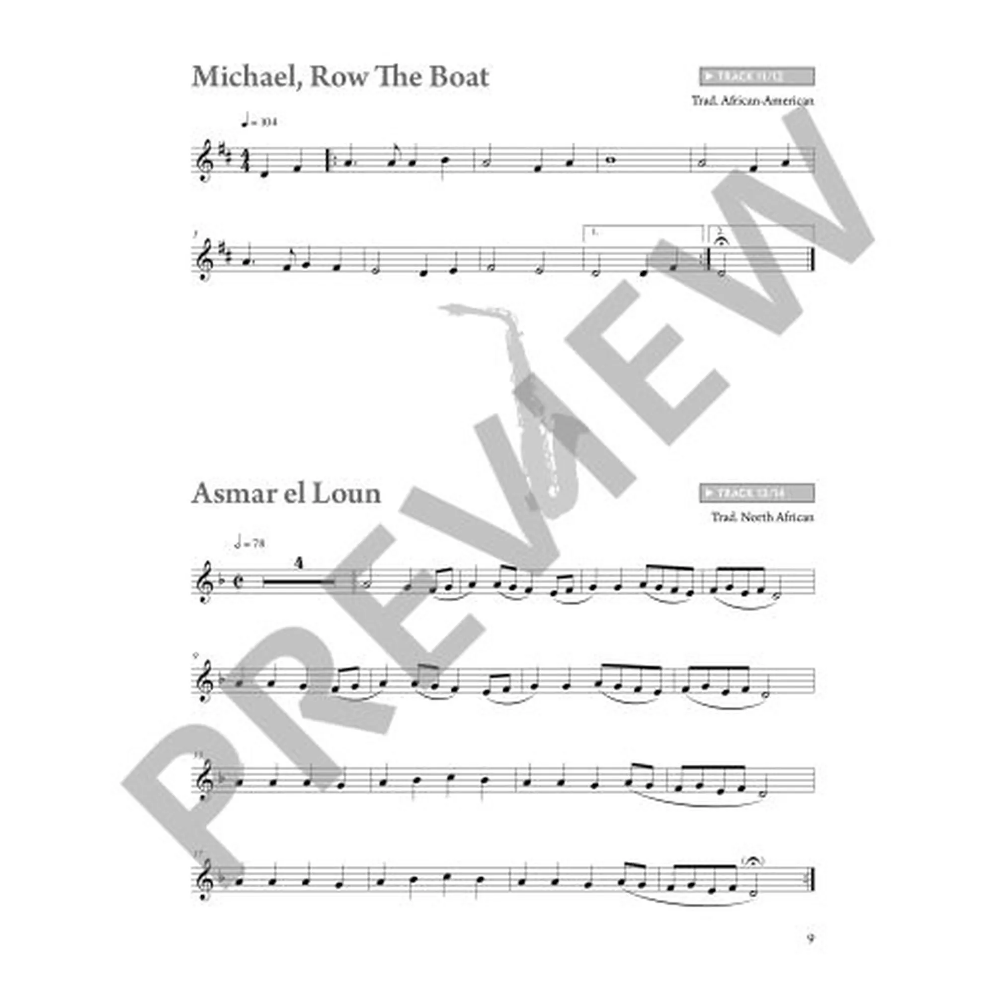 The Saxophone Method vol.1 - Repertoire Book