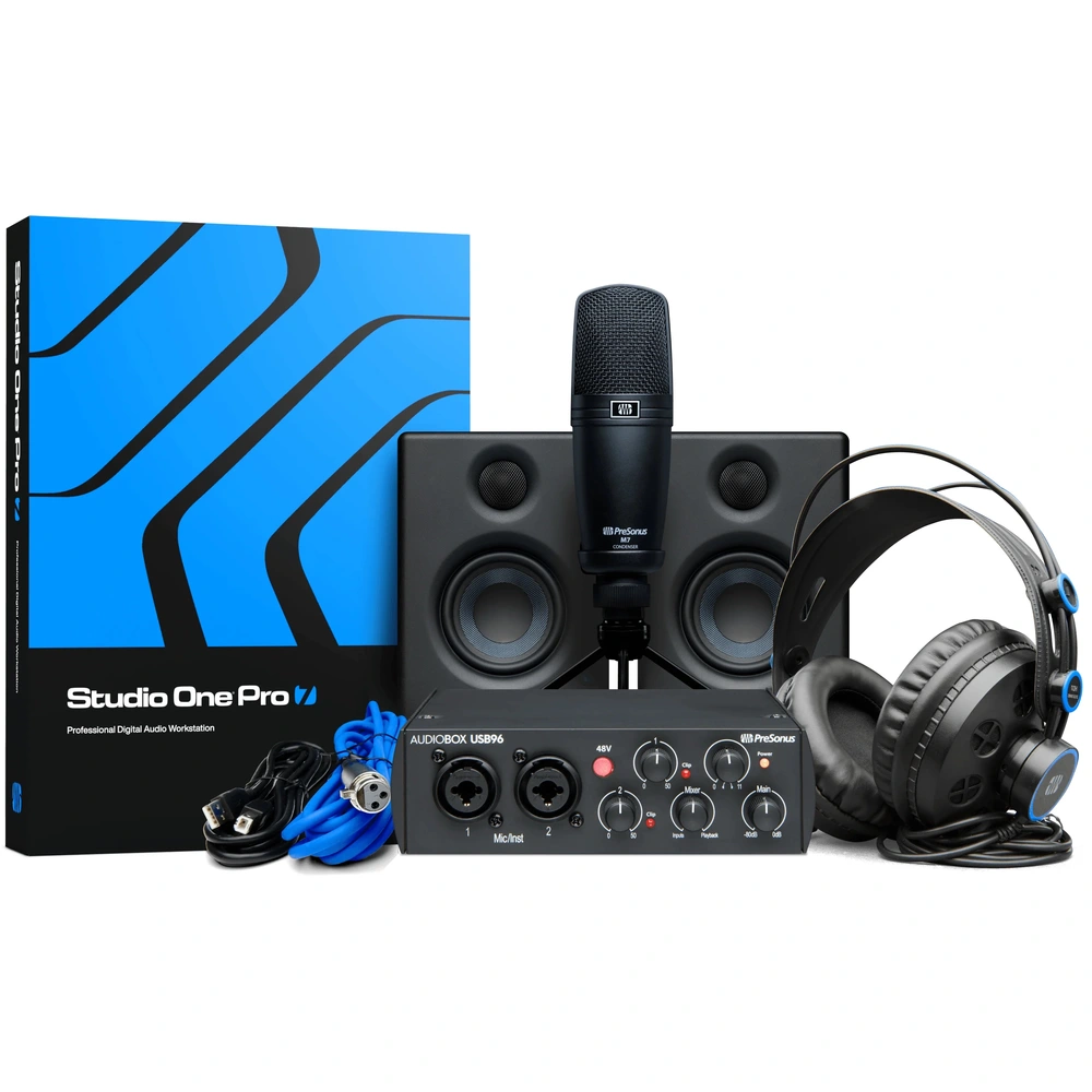 Presonus Audiobox USB96 25th Anniversary Ultimate Bundle
