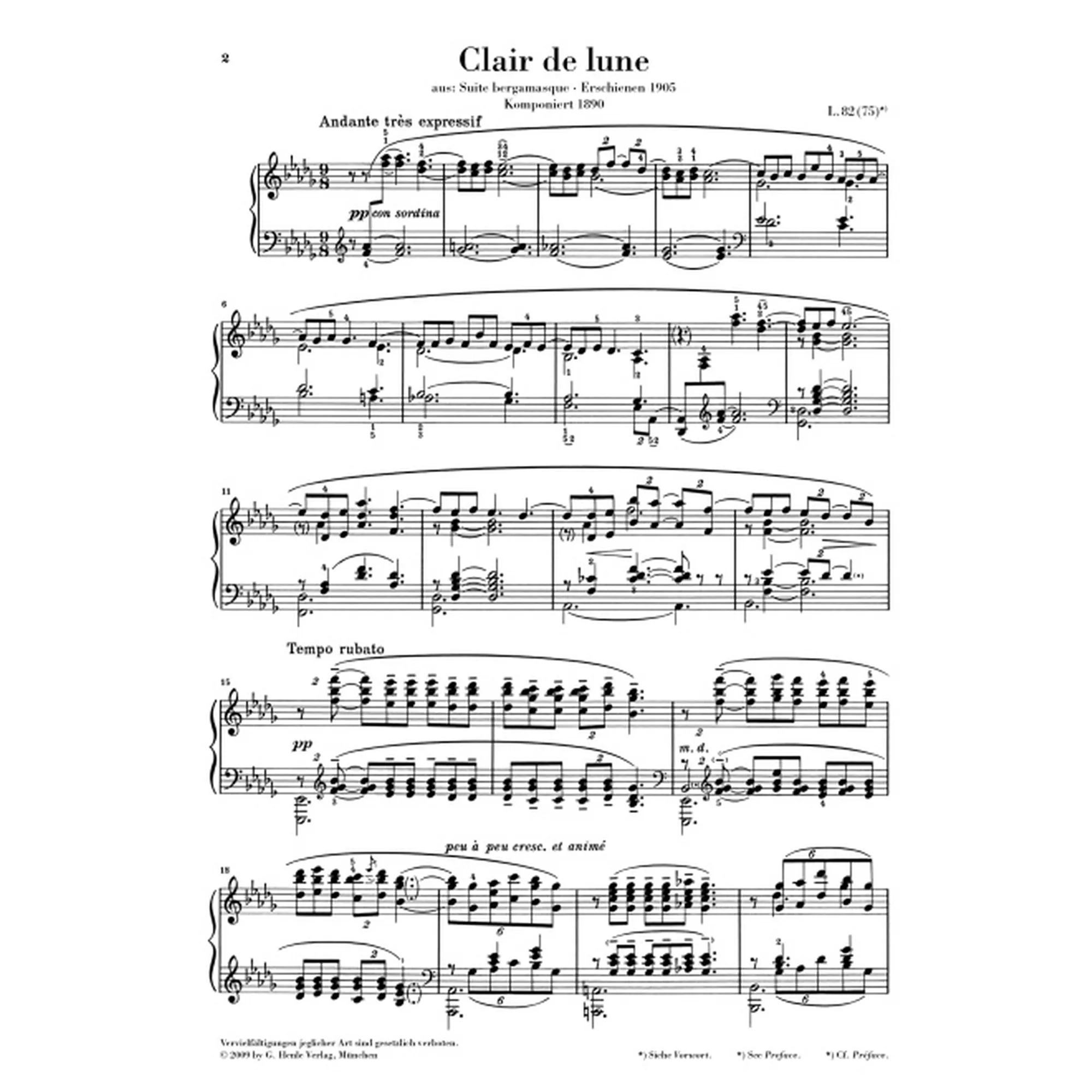 Clair de lune