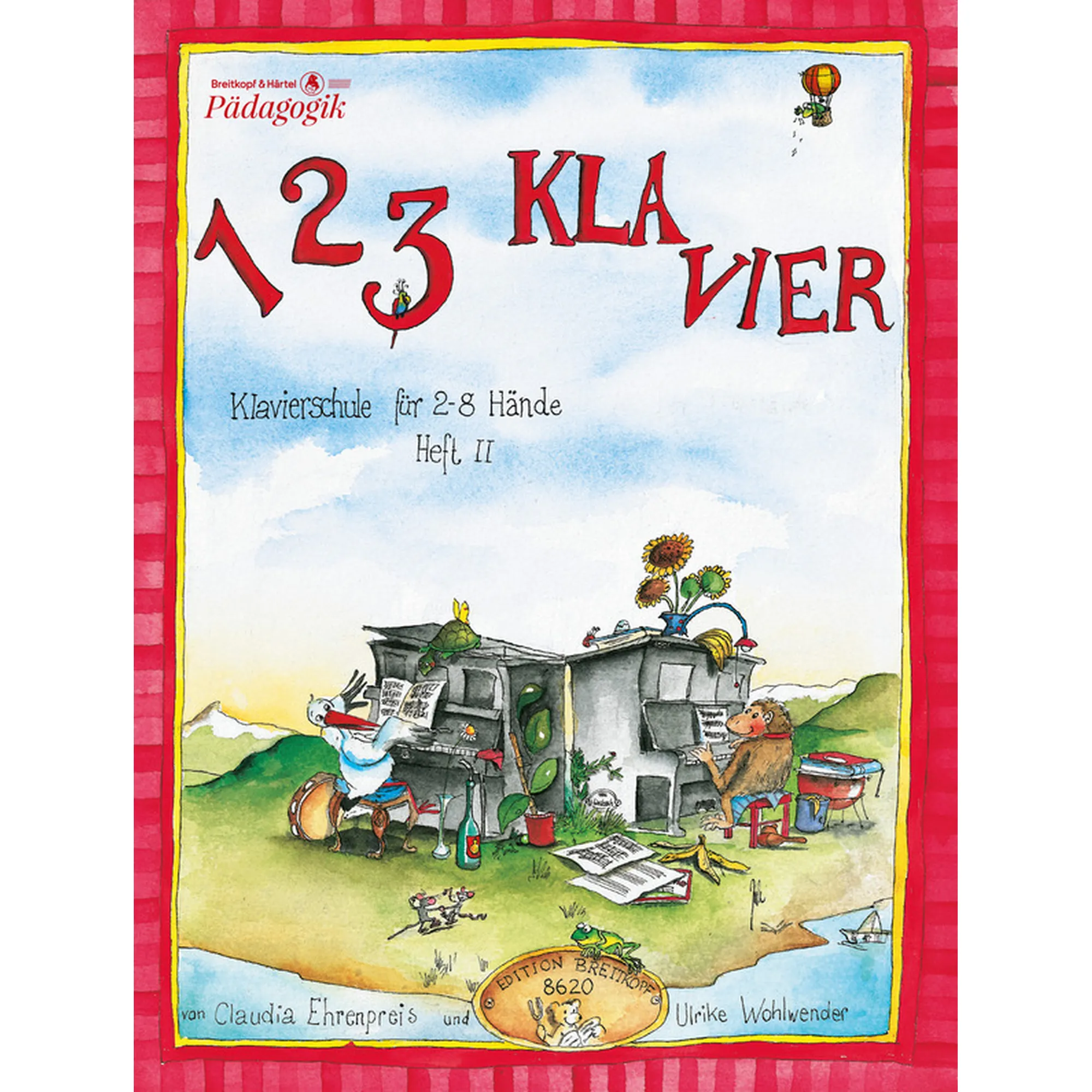1 2 3 Klavier- Heft 2