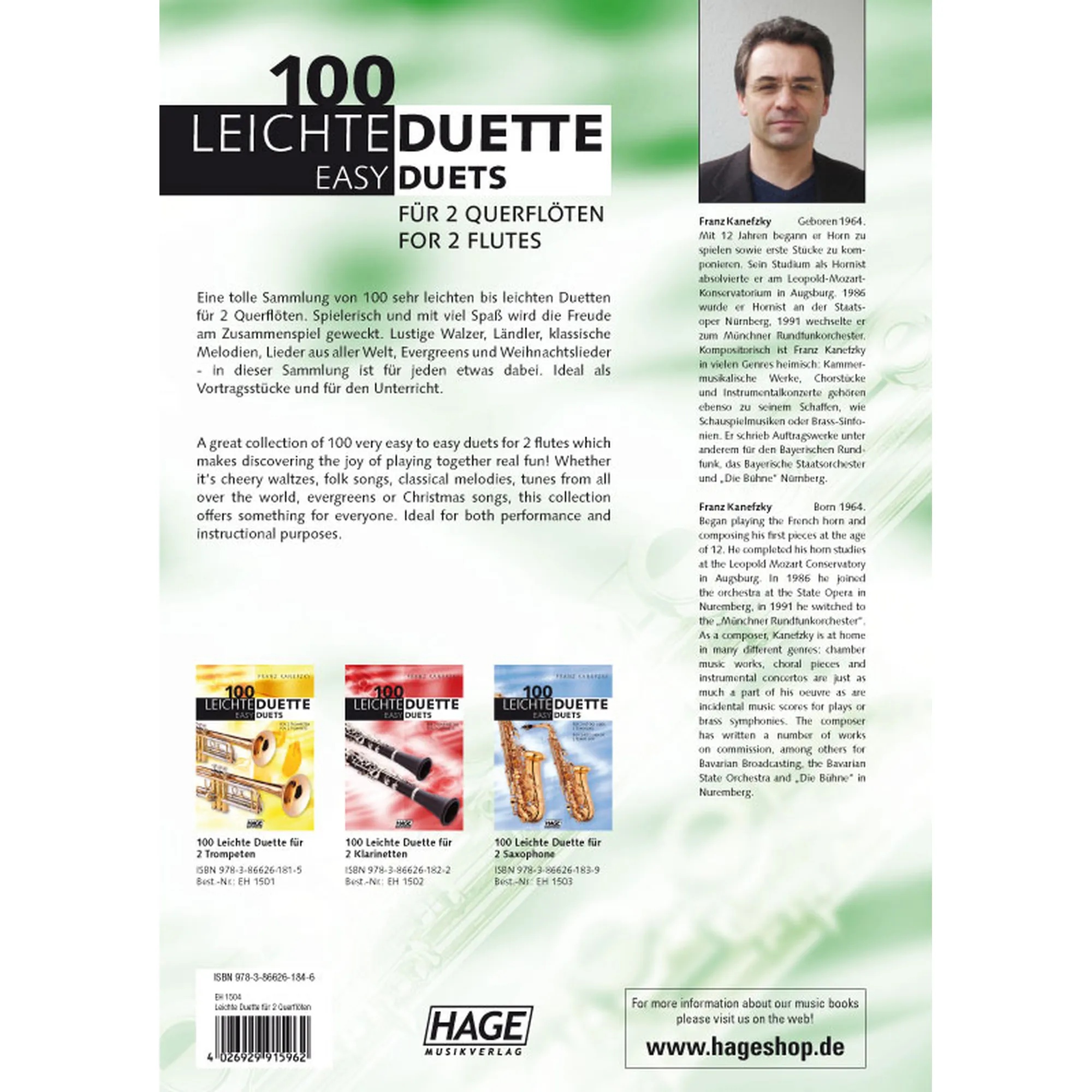 100 leichte Duette -Flöte