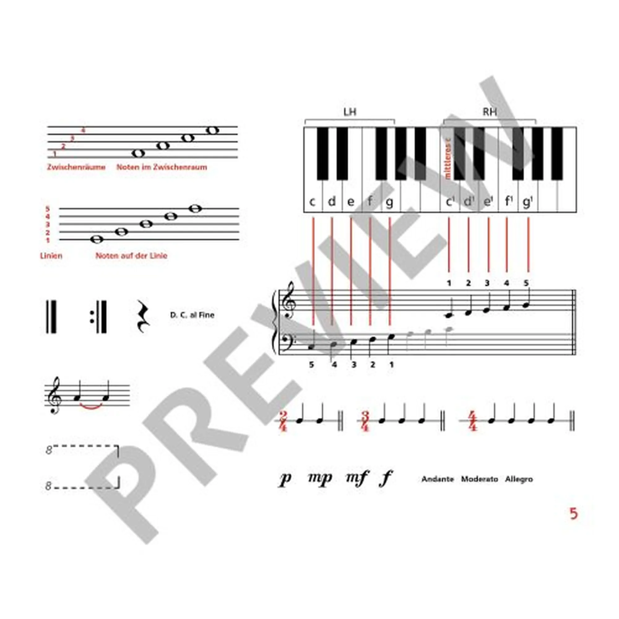 Piano junior 1 - Theoriebuch 1