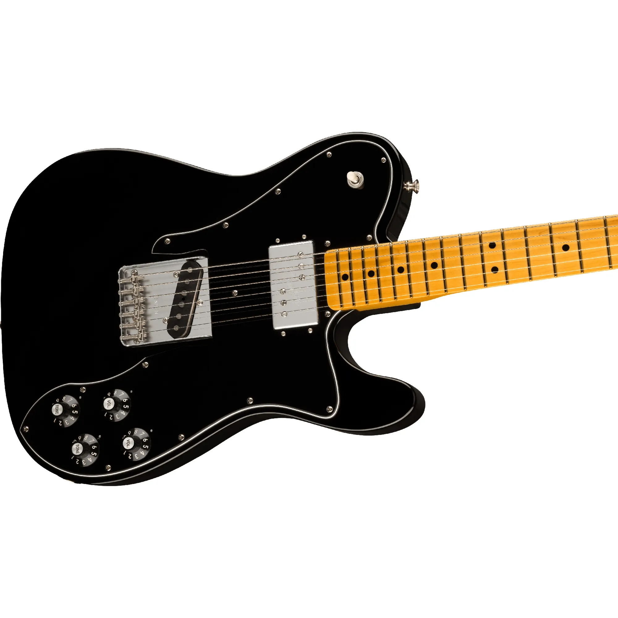 Fender AVII 77 Tele Custom MN - BLK
