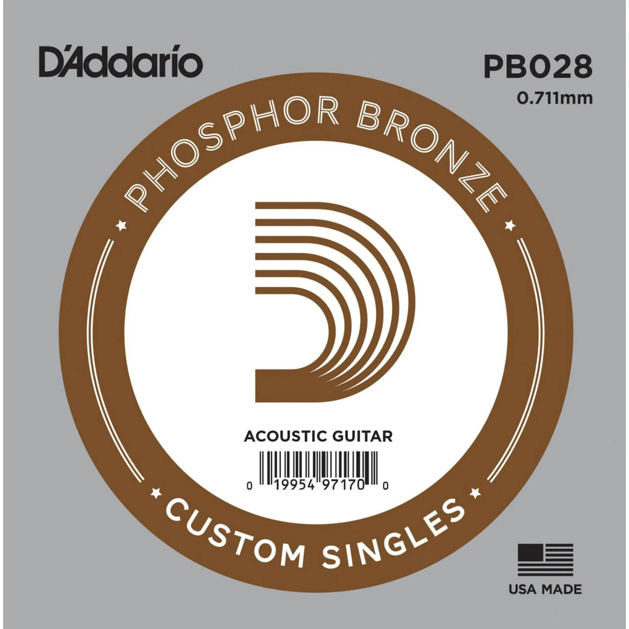 D´Addario PB028 Phosphor Pronze