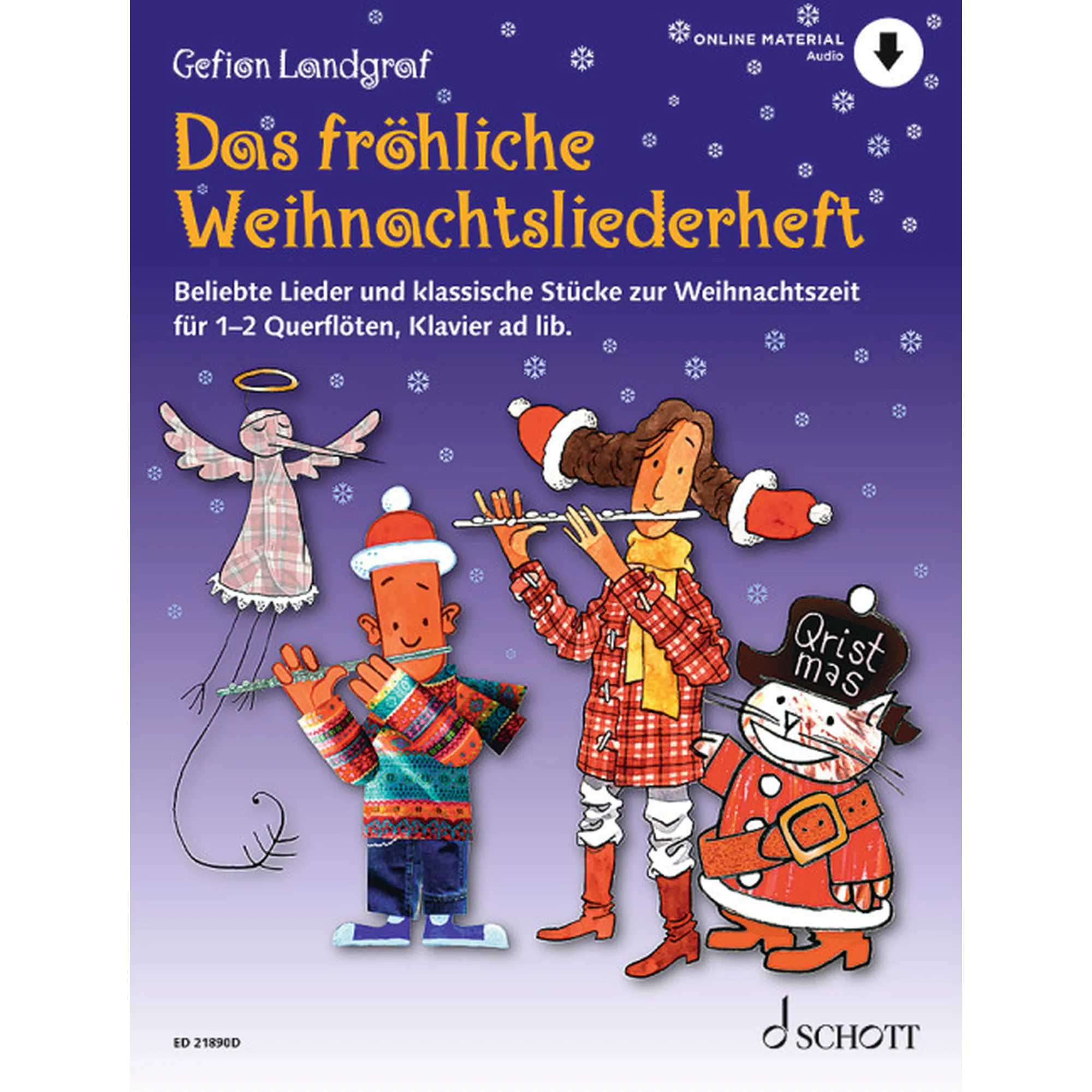 Das fröhliche Weihnachtsliederheft