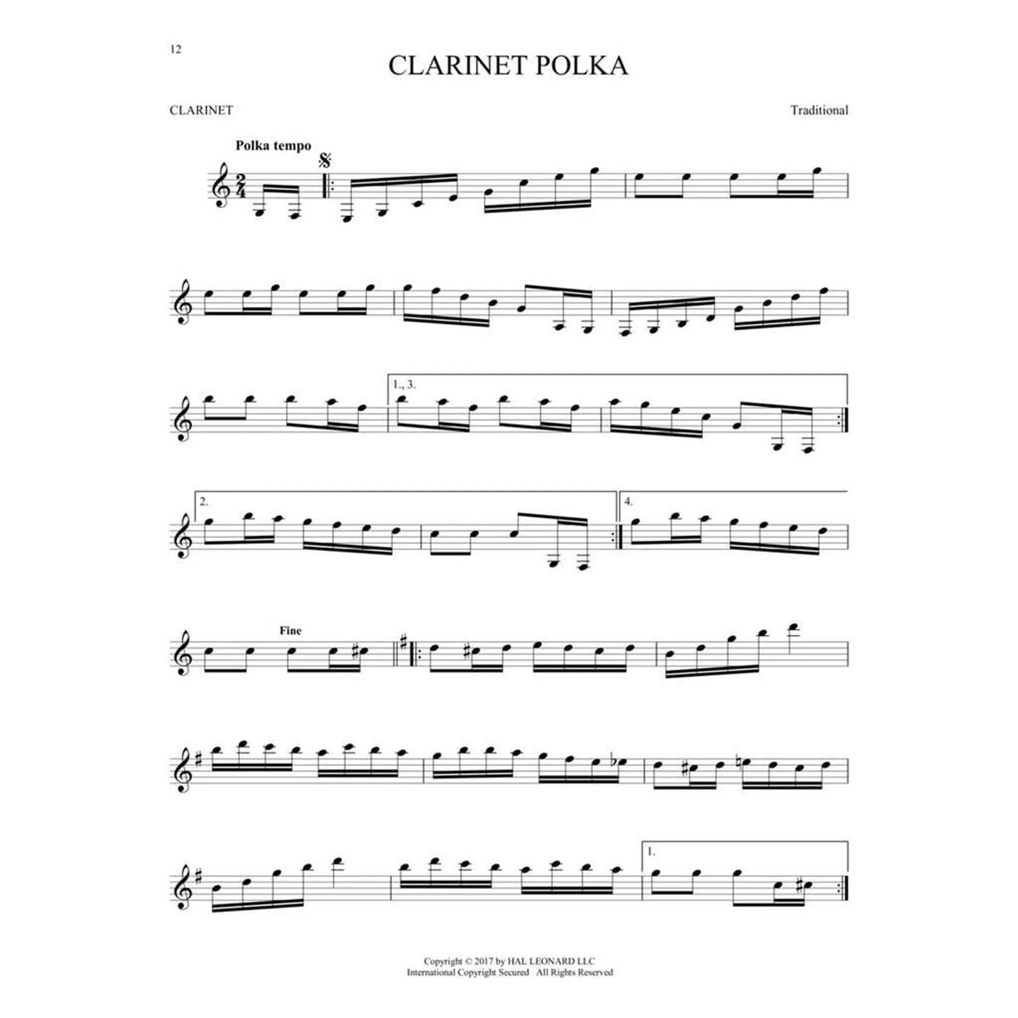 First 50 songs you should play on the clarinet