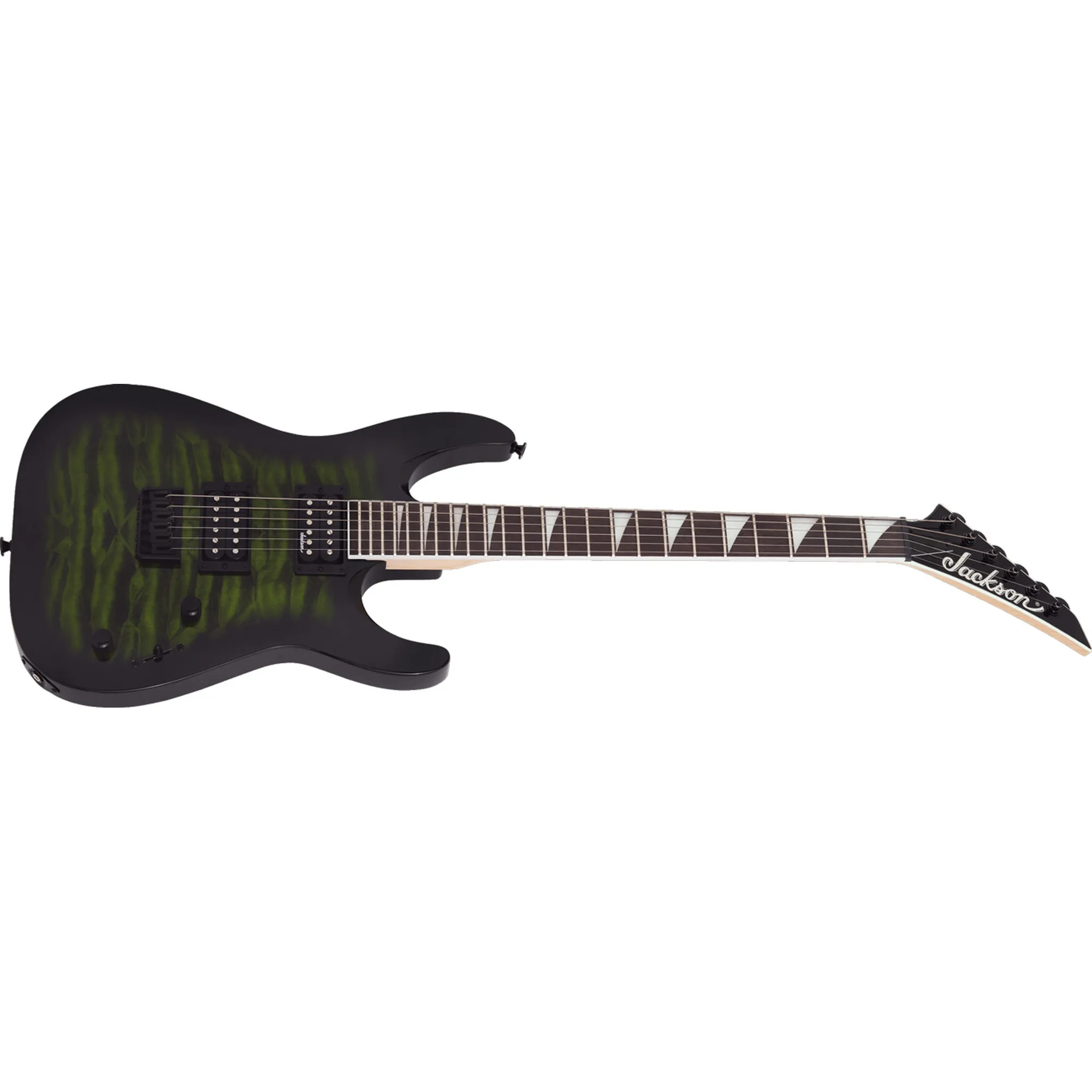 Jackson Dinky JS32Q DKA HT - Trans Green Burst