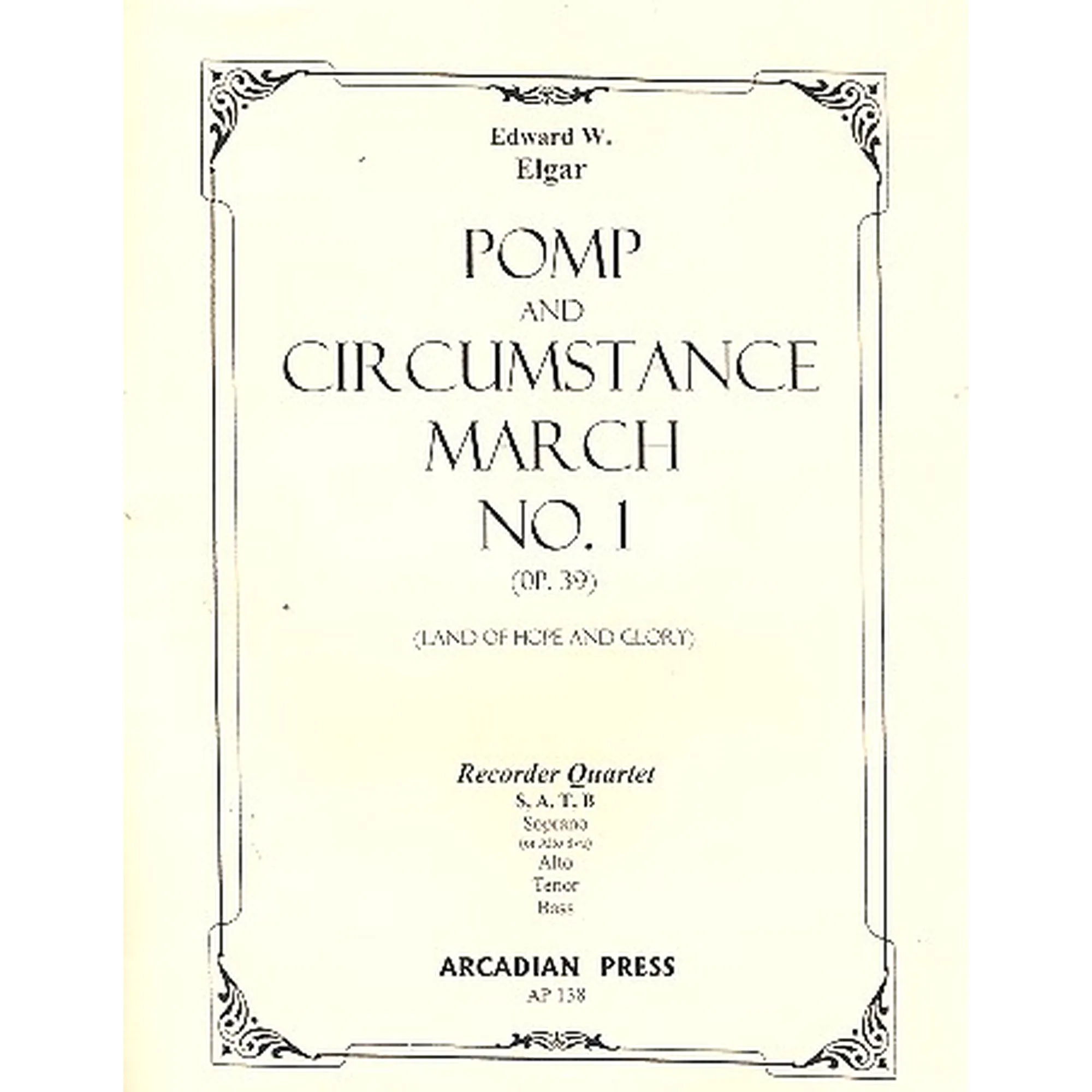 Pomp + Circumstance (Land of hope and glory)