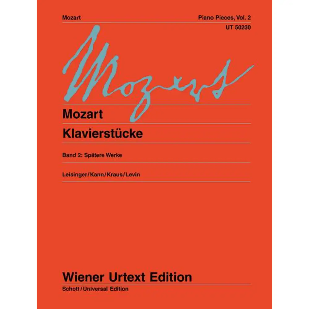 Klavierstücke 2 - Spätere Werke