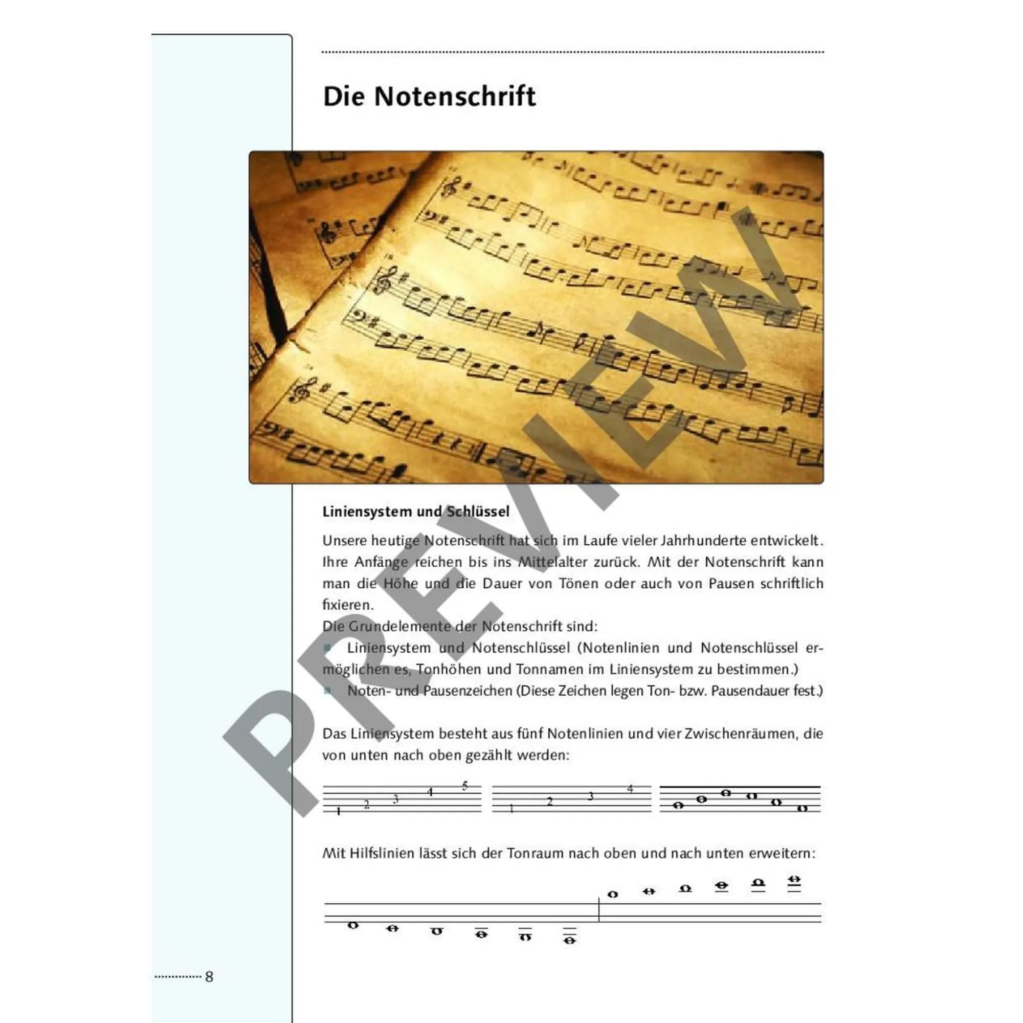 Crashkurs Notenlesen