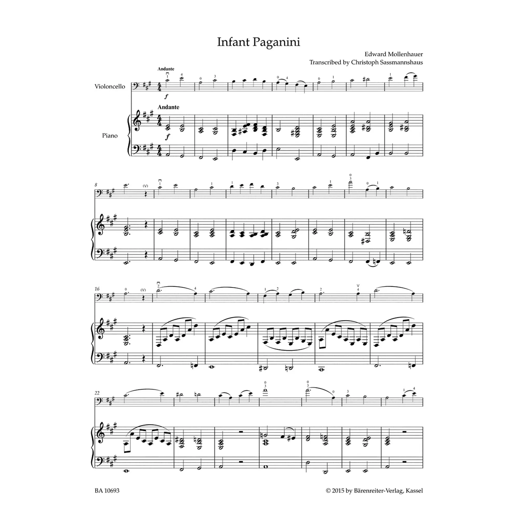 The Infant Paganini
