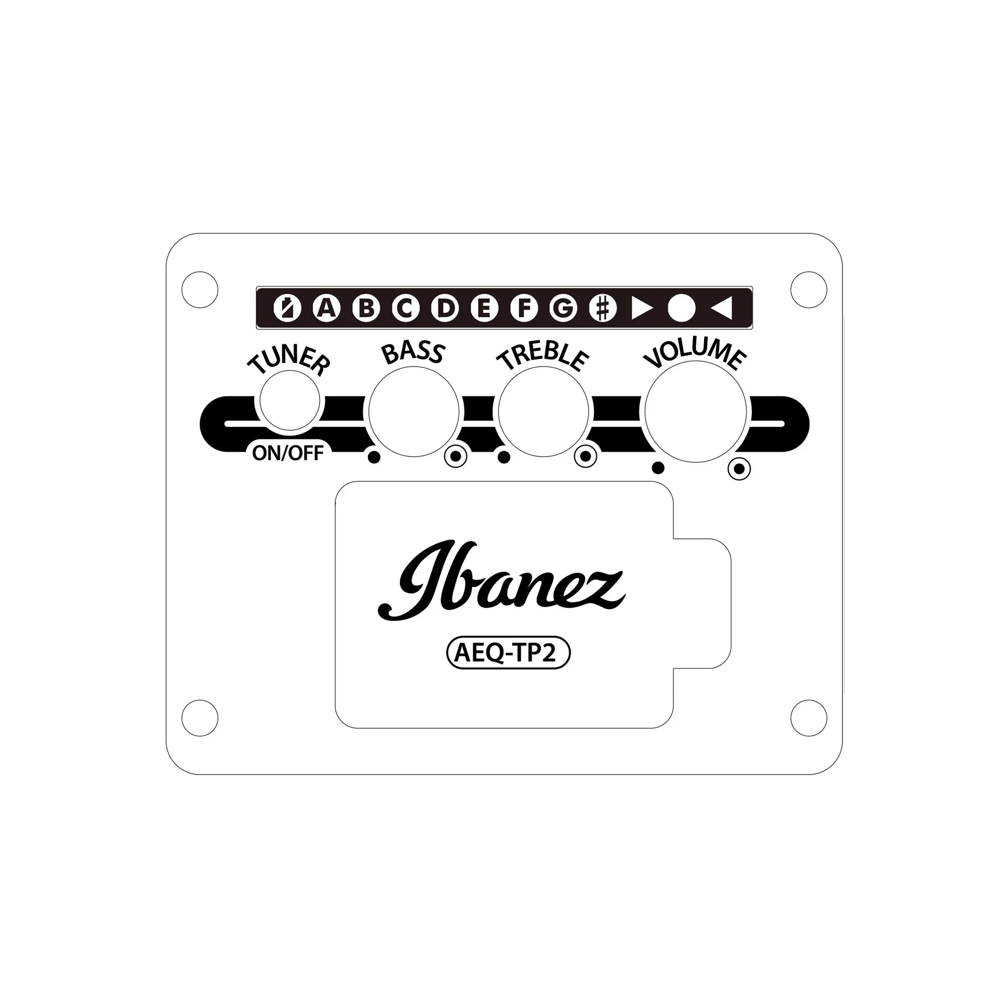Ibanez AAM50CE-SBO