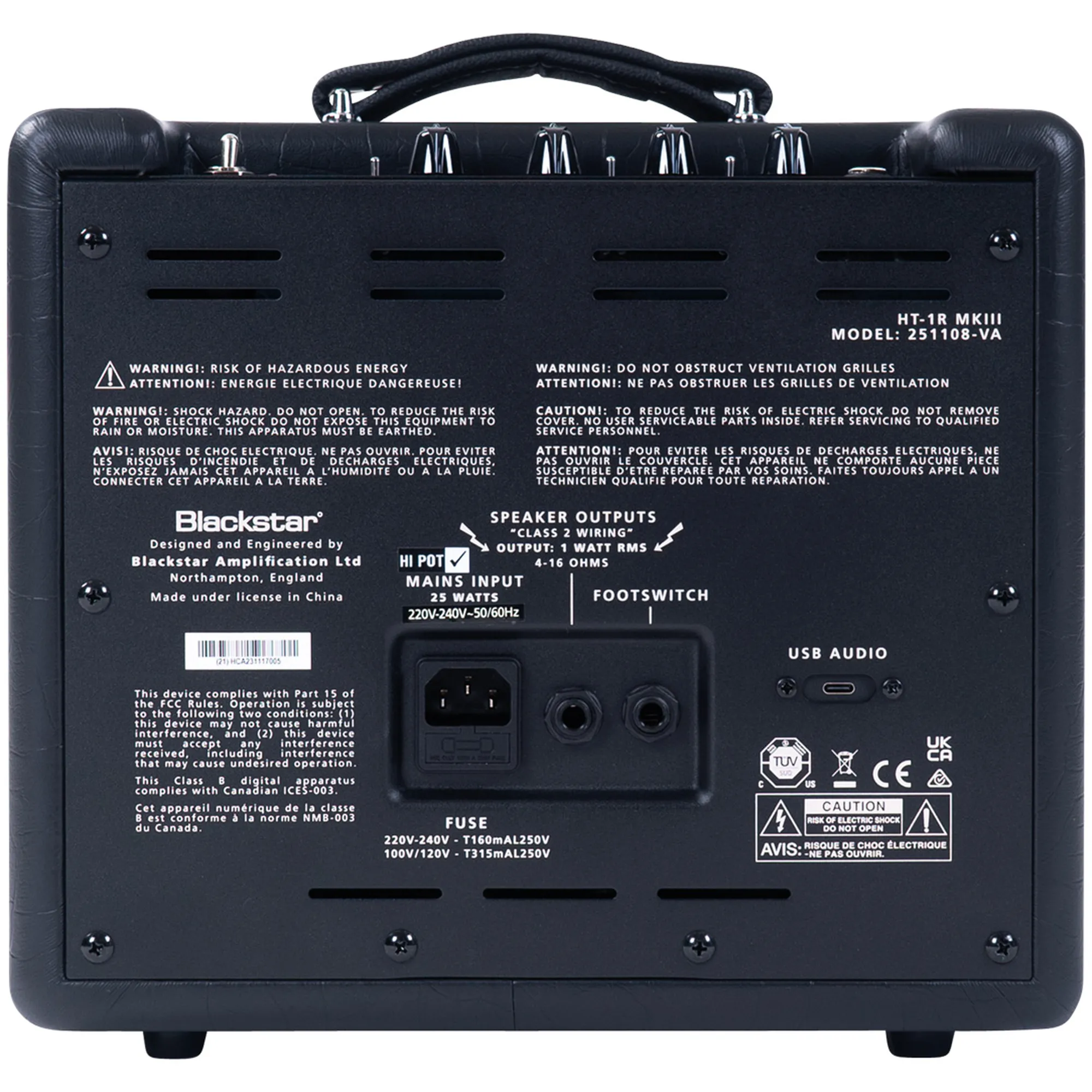Blackstar HT-1R MKIII - SHOWROOM