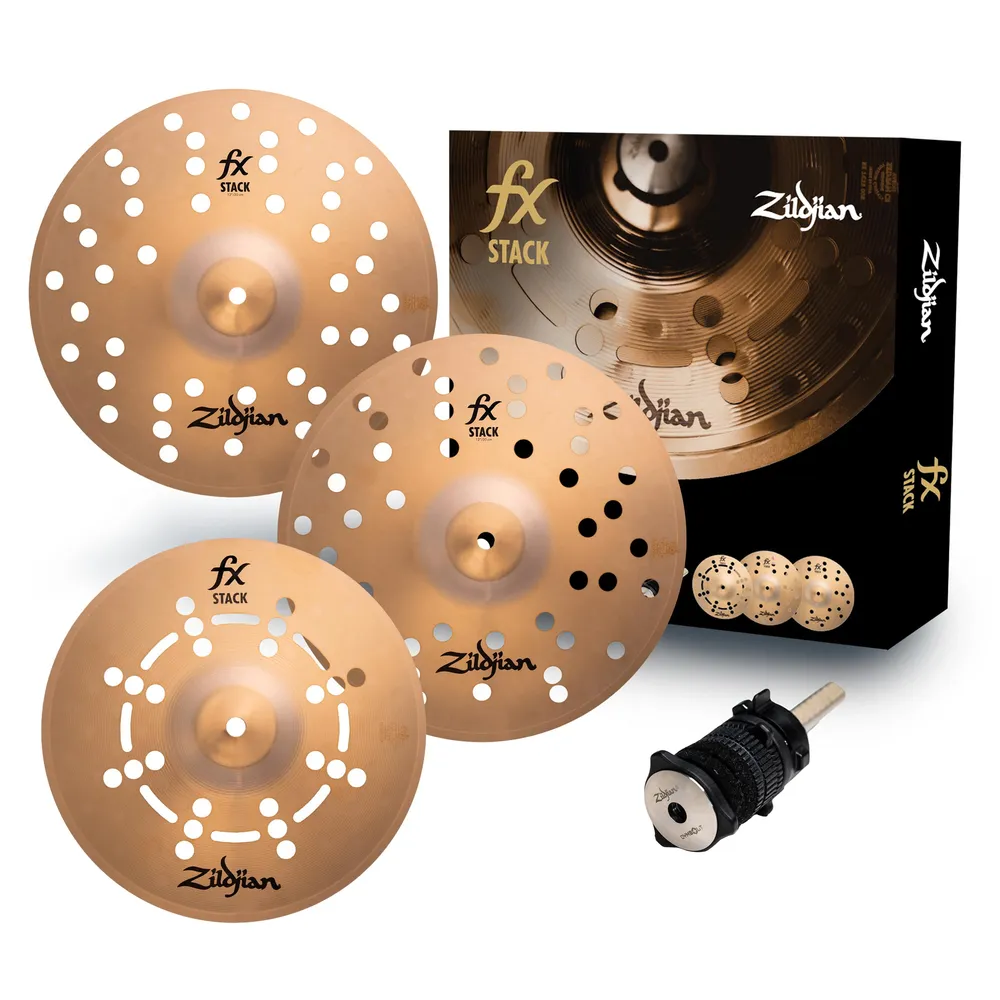 Zildjian FX 12" Stack + Cympolt