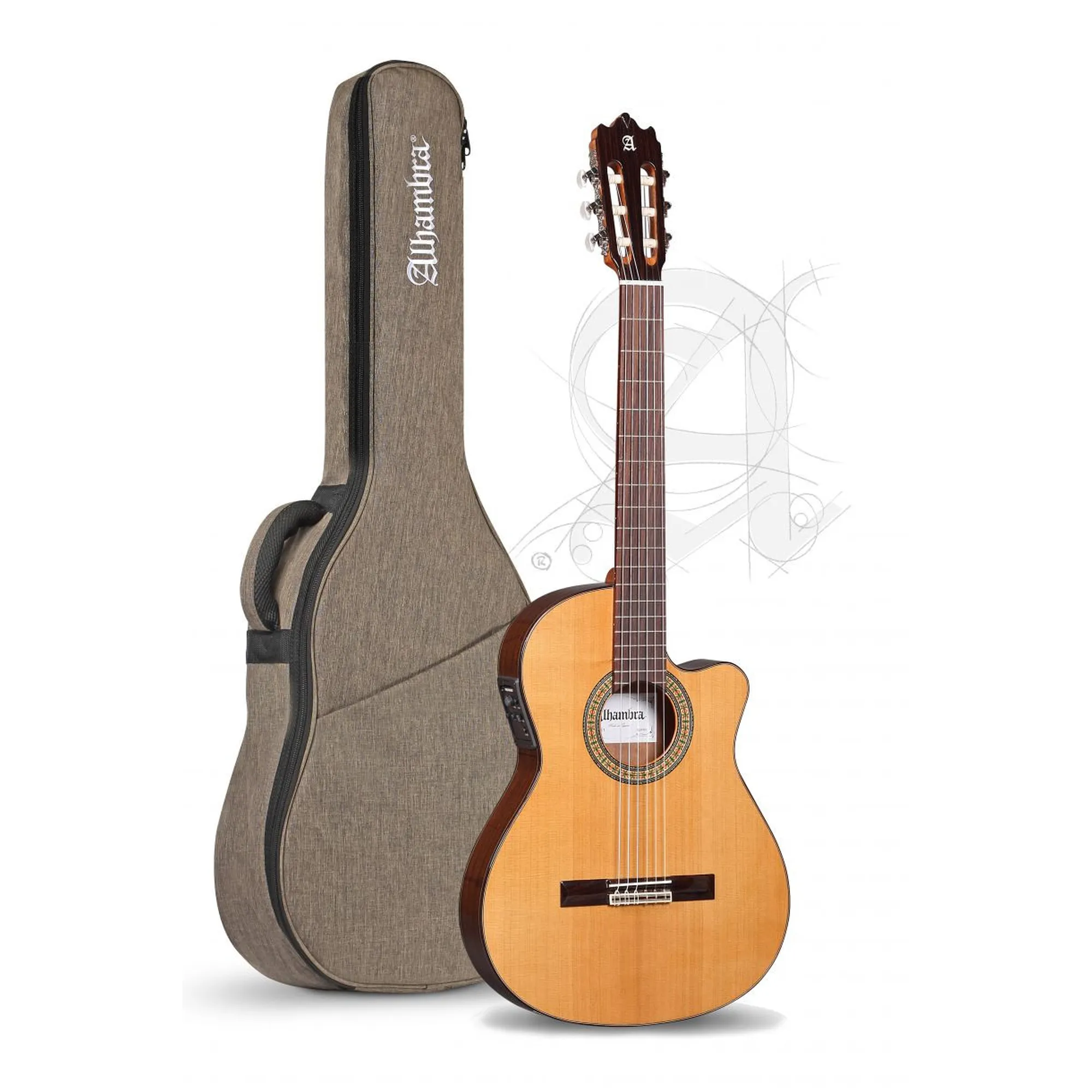 Alhambra 3C CT E1 mit Gigbag