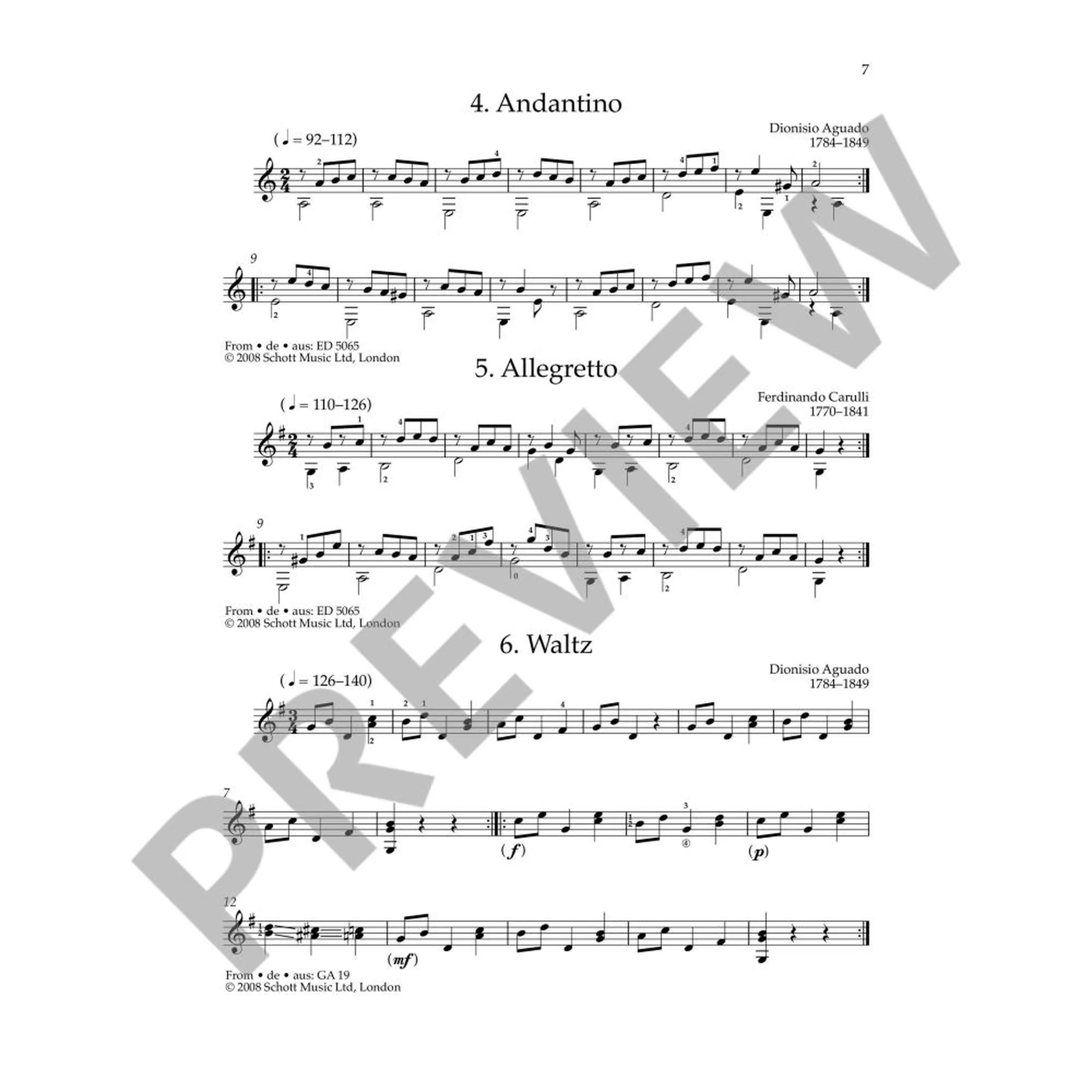 Romantic Guitar Anthology 1