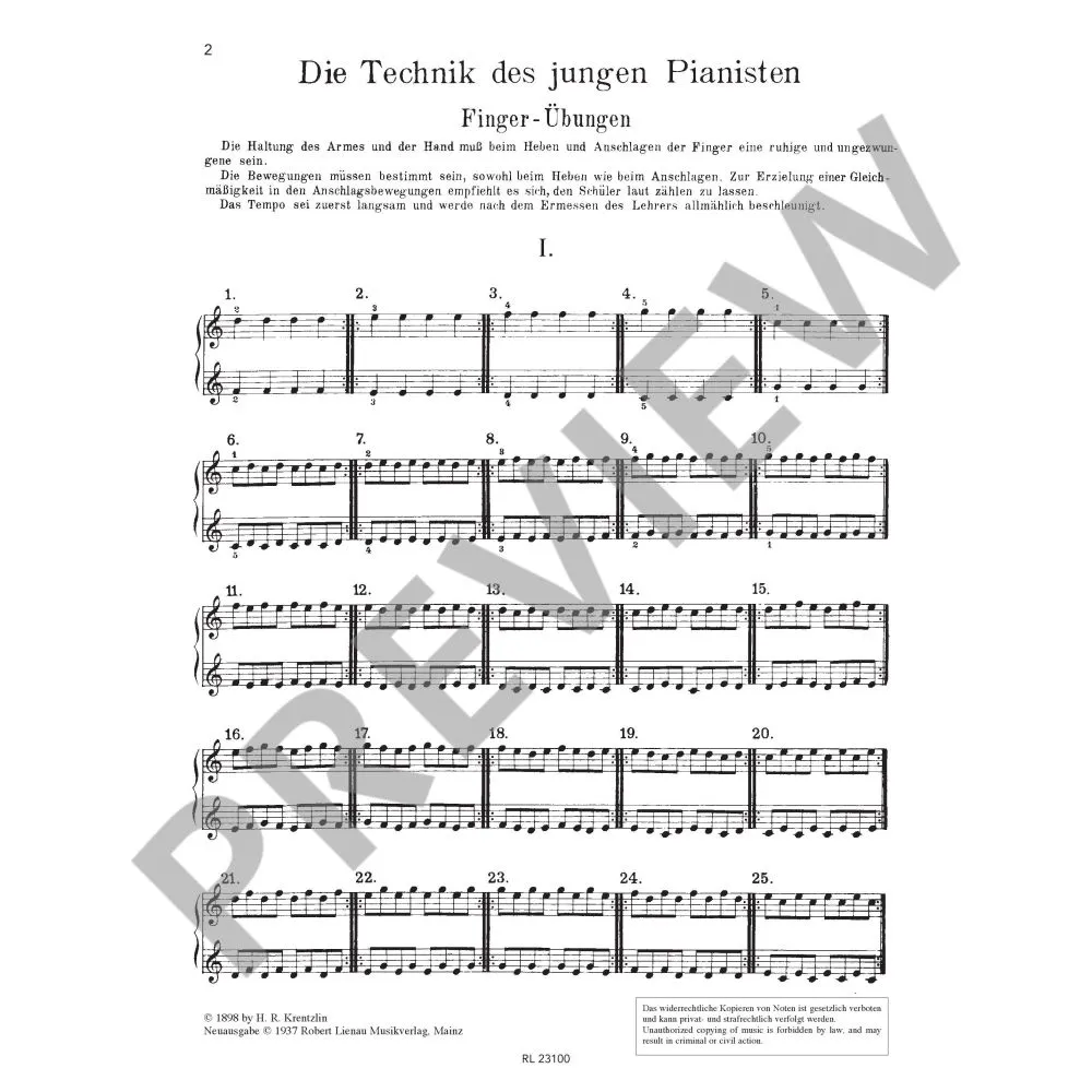 Der junge Pianist Band 3 - Die Technik