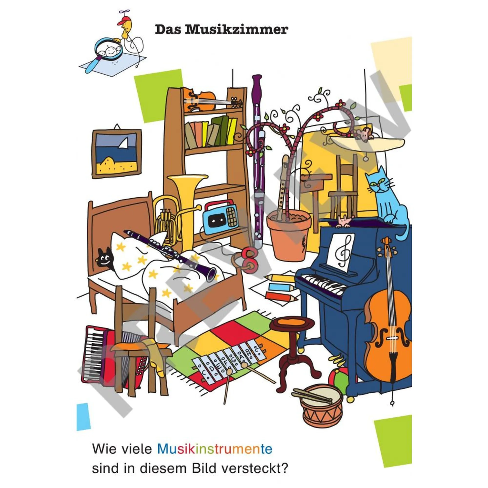 Mein Musik-Malblock
