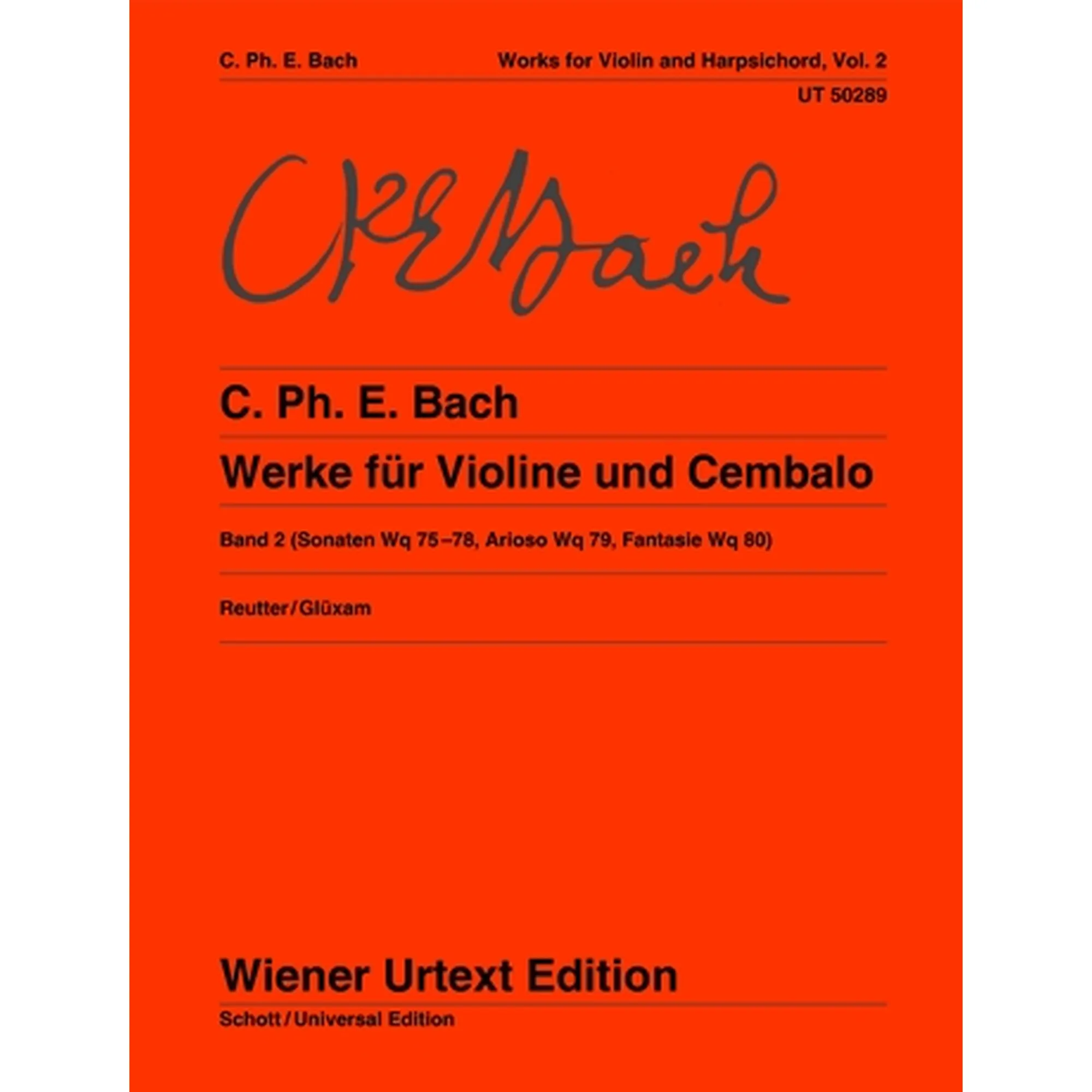 Werke für Violine und Cembalo Band 2