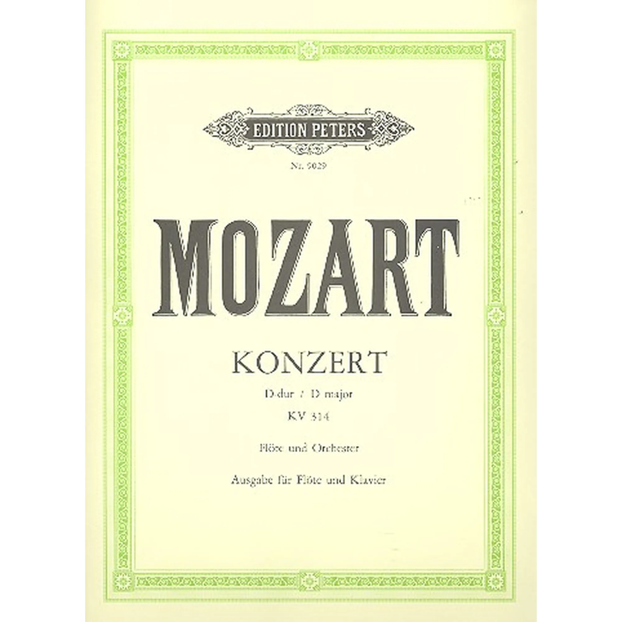 Konzert 2 D-Dur KV 314 (285D)EO
