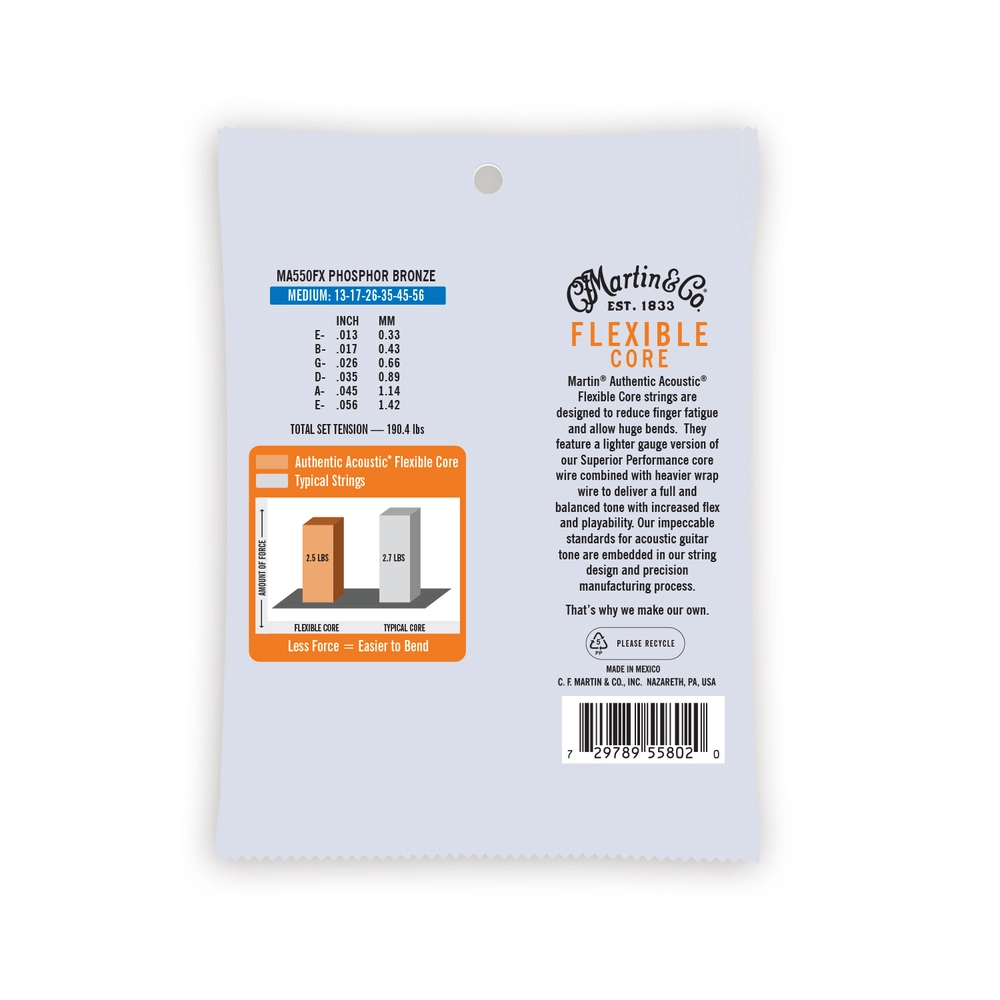 Martin MA550FX Flexible Core