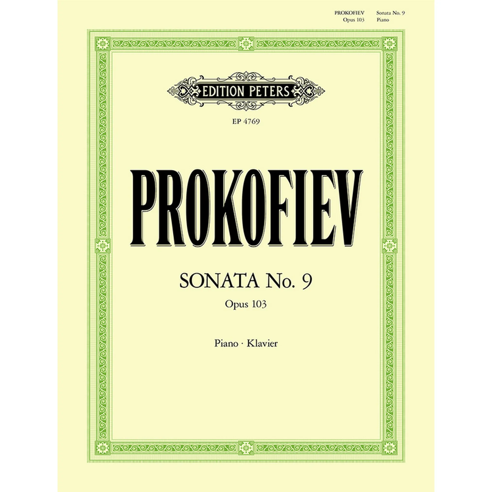 Sonate Nr. 9 op. 103