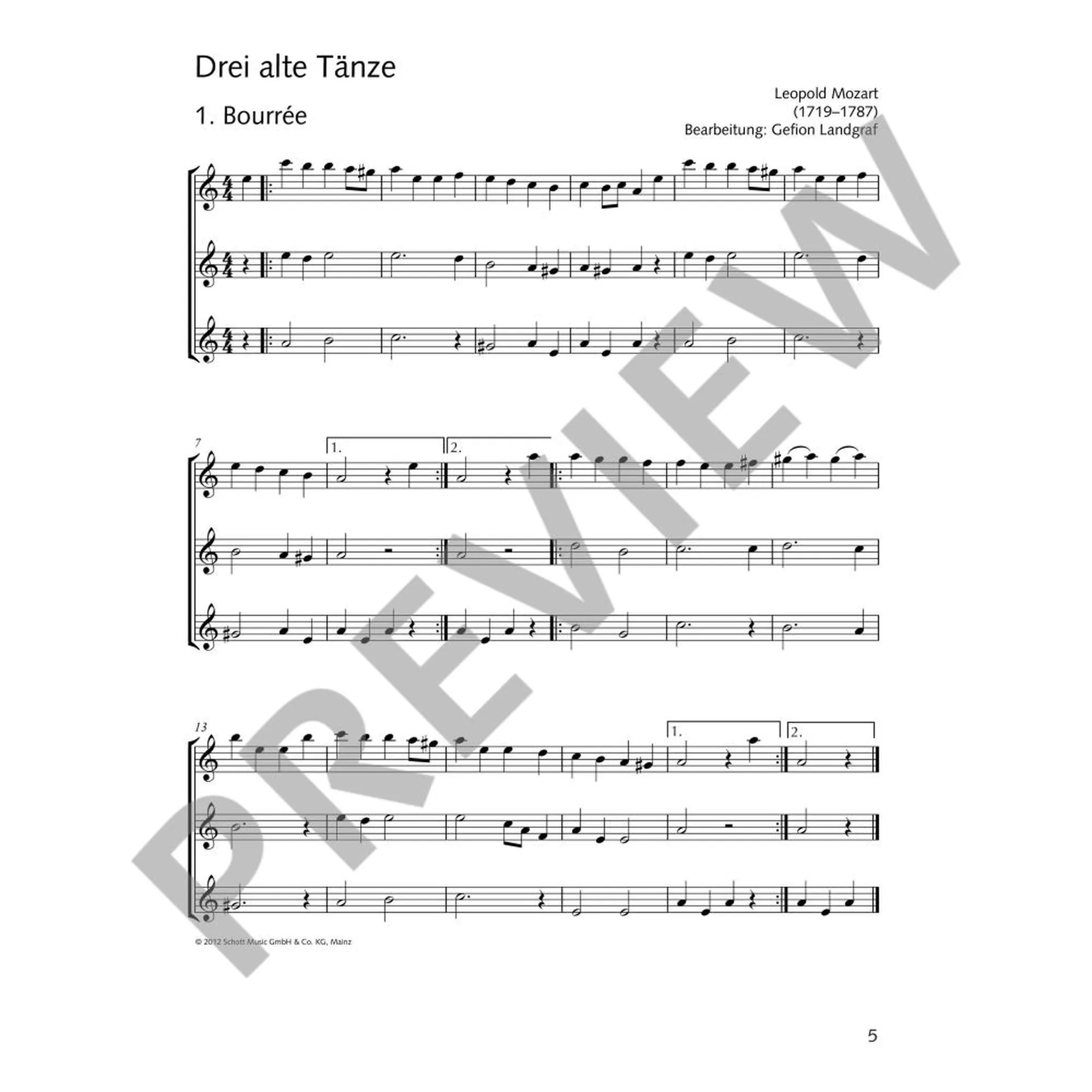 Die fröhliche Querflöte - Trioheft 2