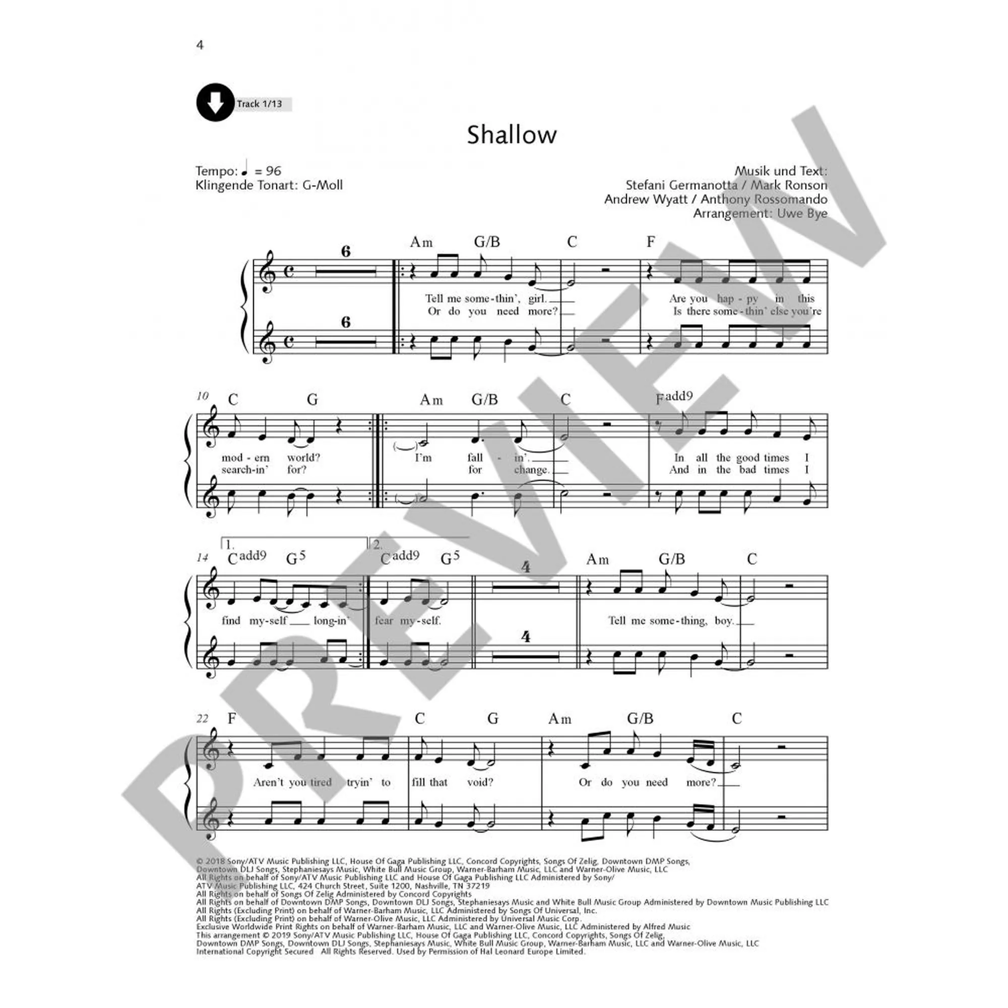 Pop for trumpet 3