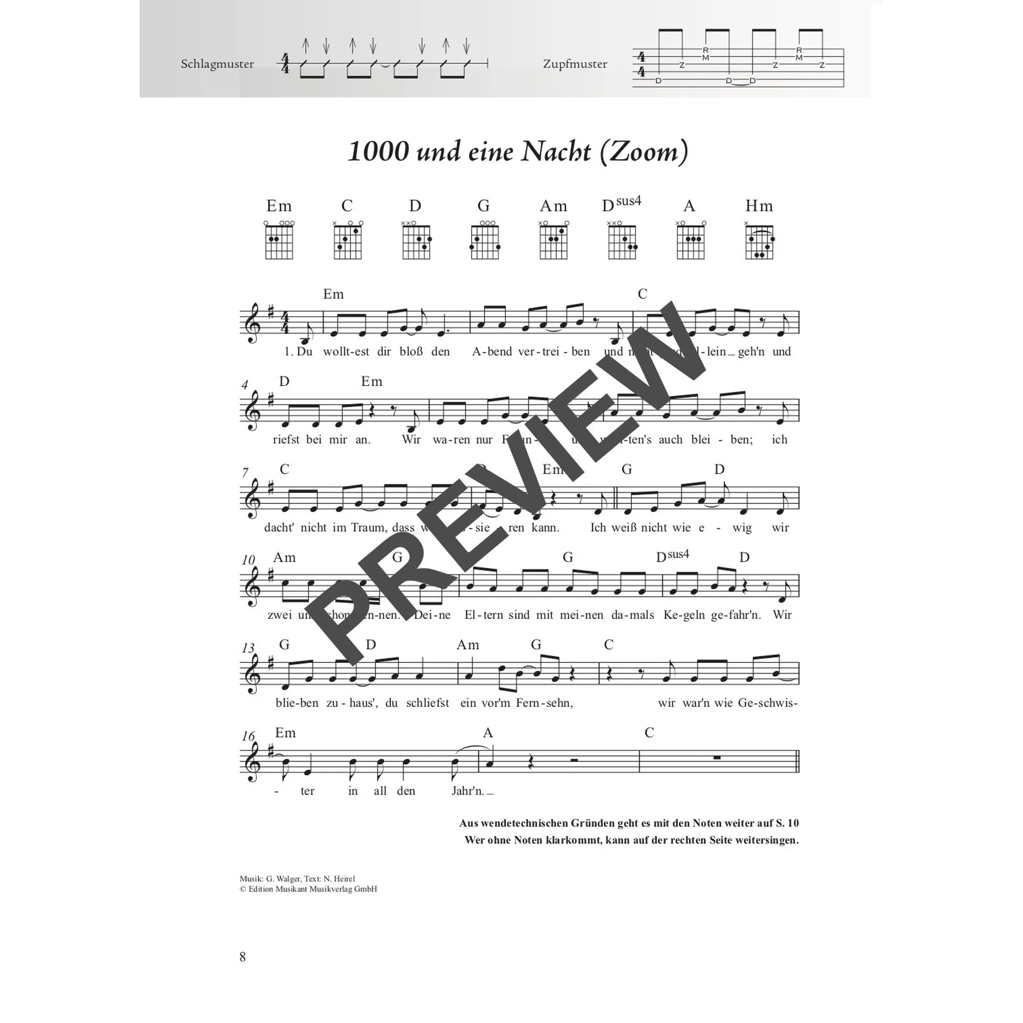 Das Schlagerbuch für Alt und Jung für Gesang und Gitarre