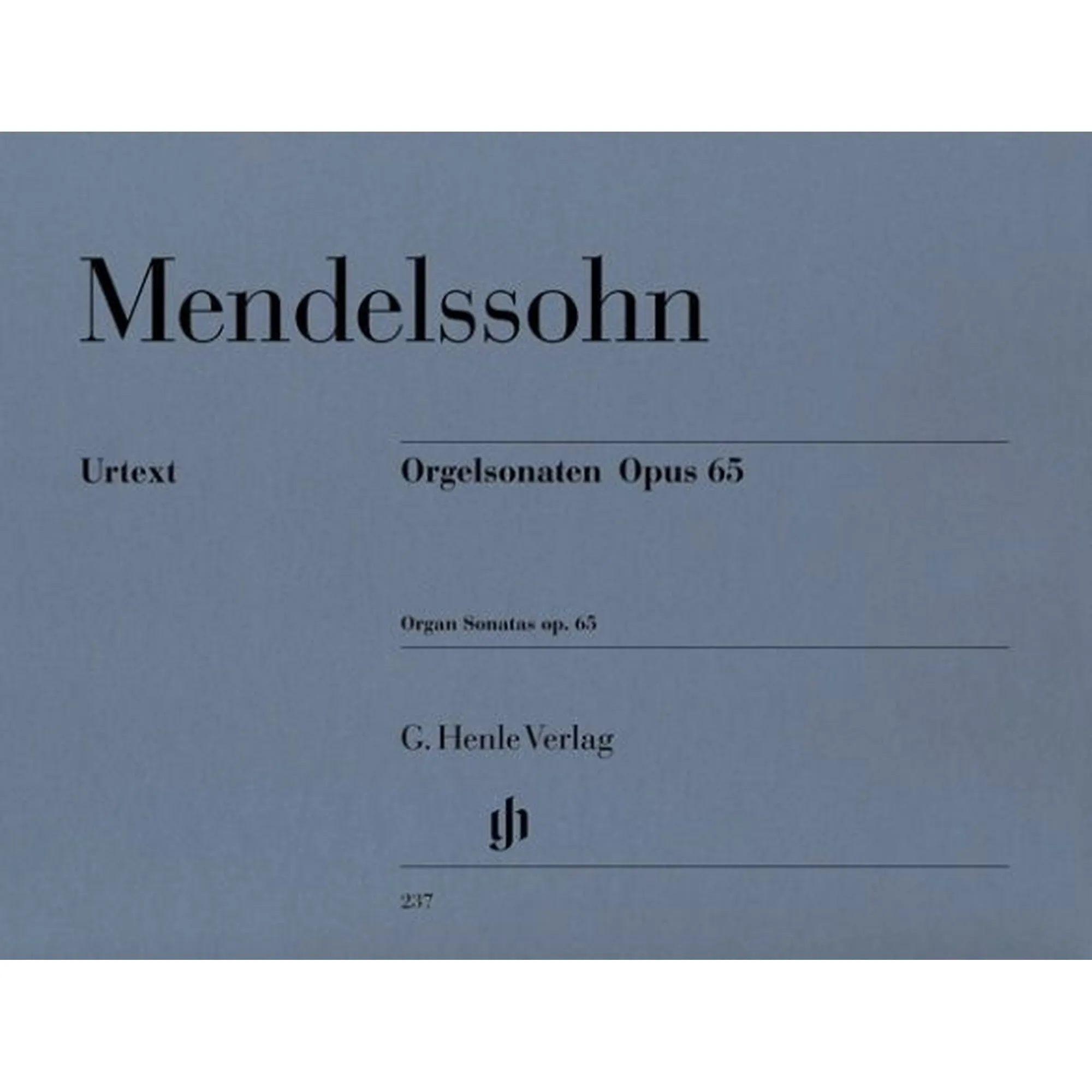 Orgelsonaten op. 65