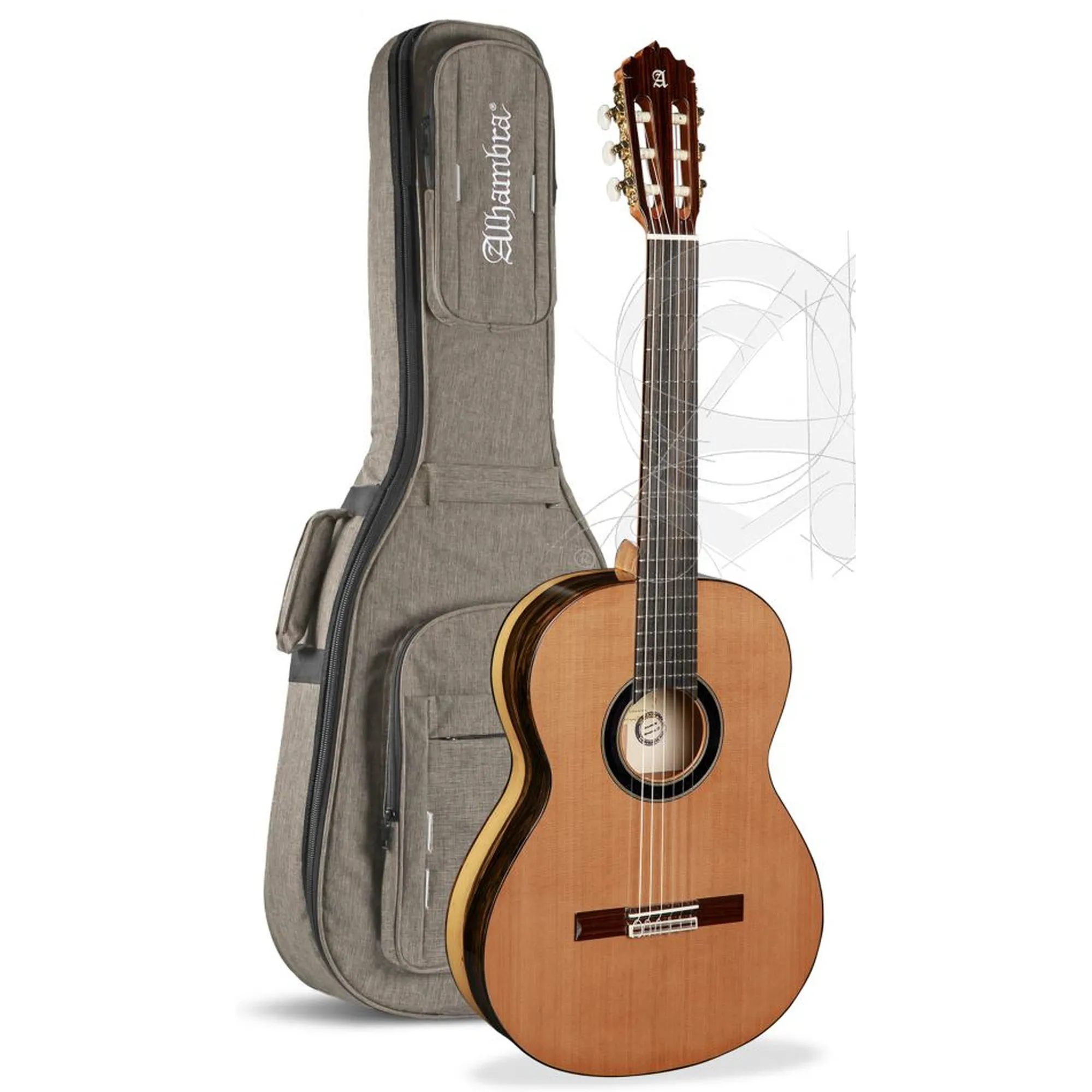 Alhambra 6 White Ebony