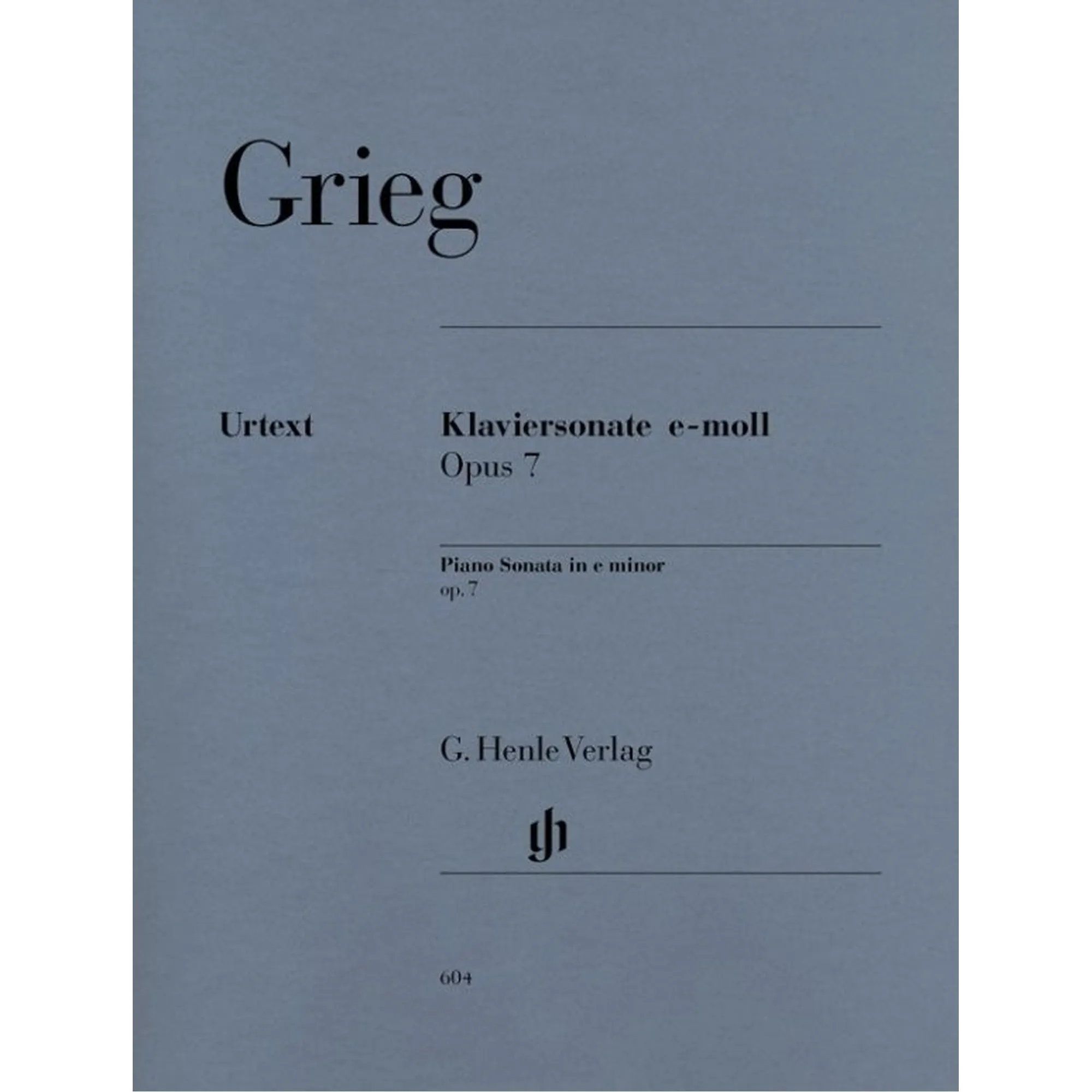 Klaviersonate e-moll op. 7