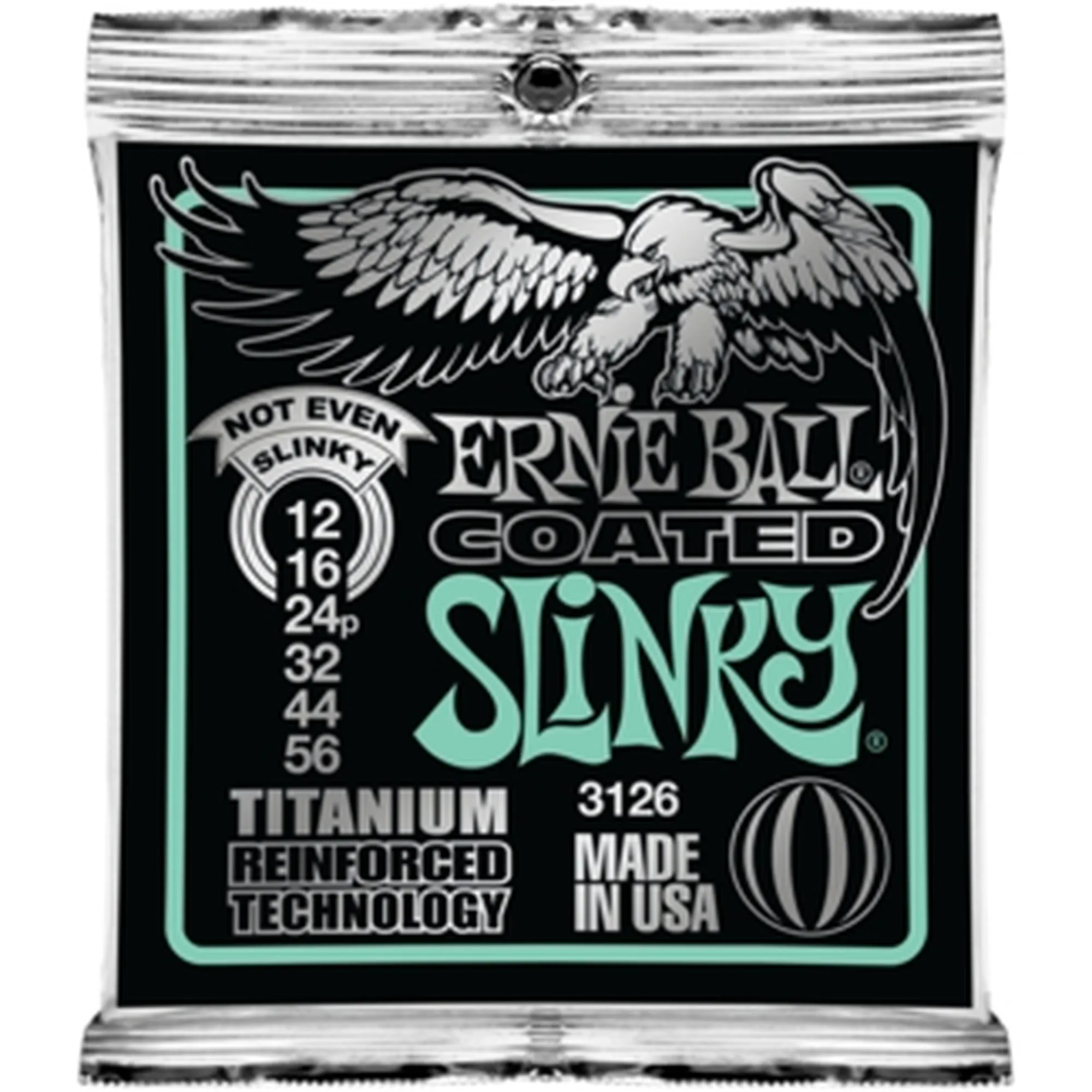 Ernie Ball EB3126 Not Even Slinky Titanium