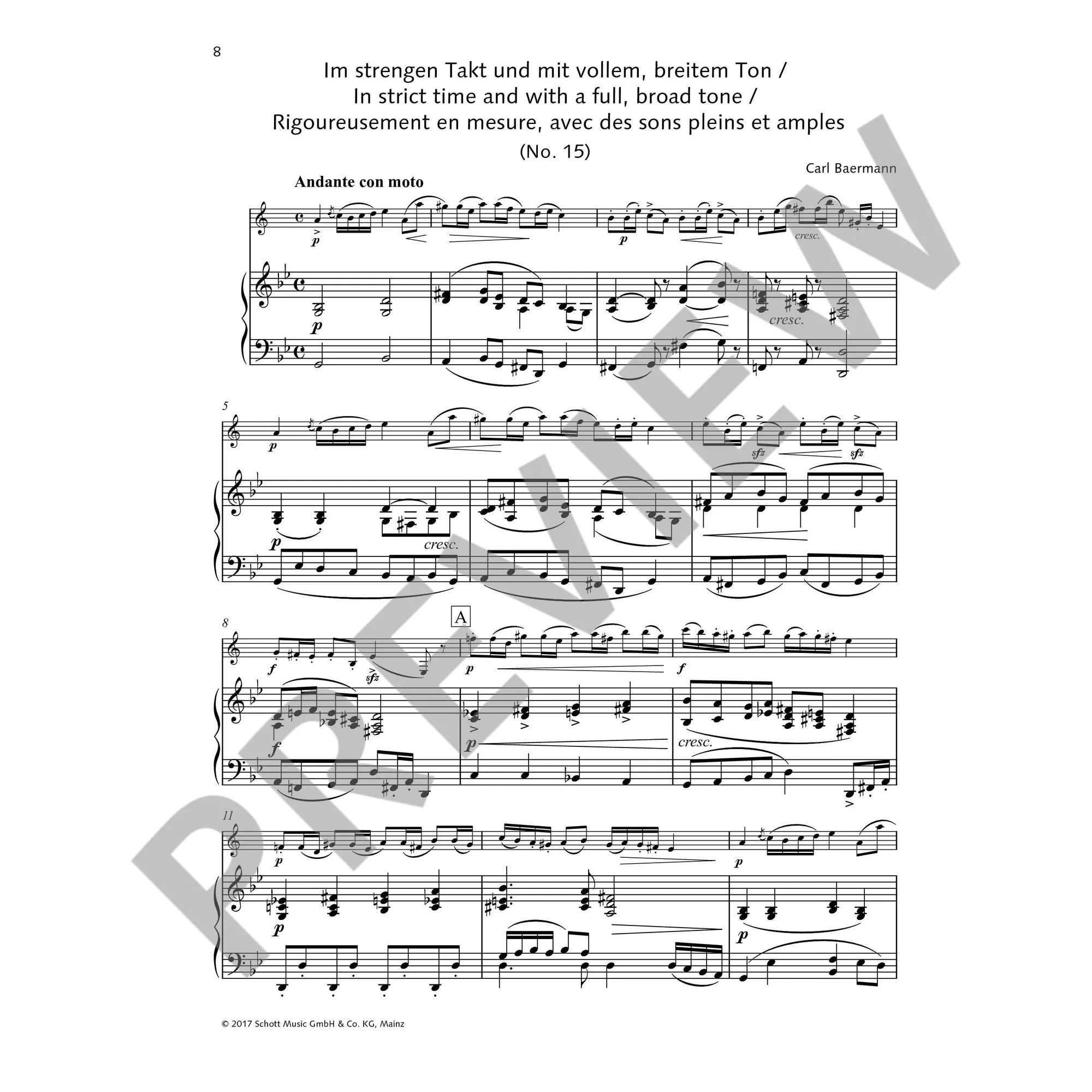 5 leichte Vortragsstücke aus op.63 - Antiquariat