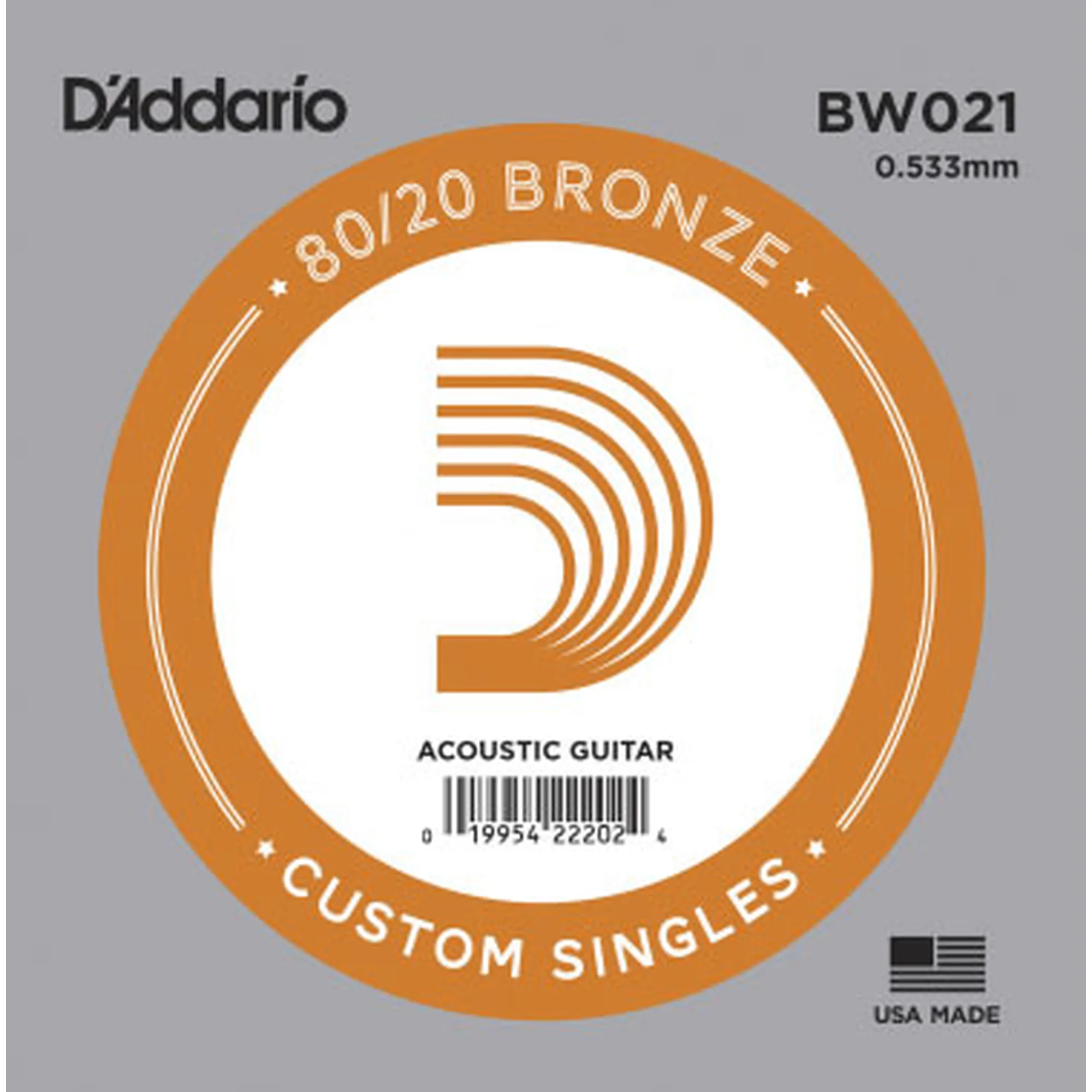 D´Addario BW021 80/20 Bronze
