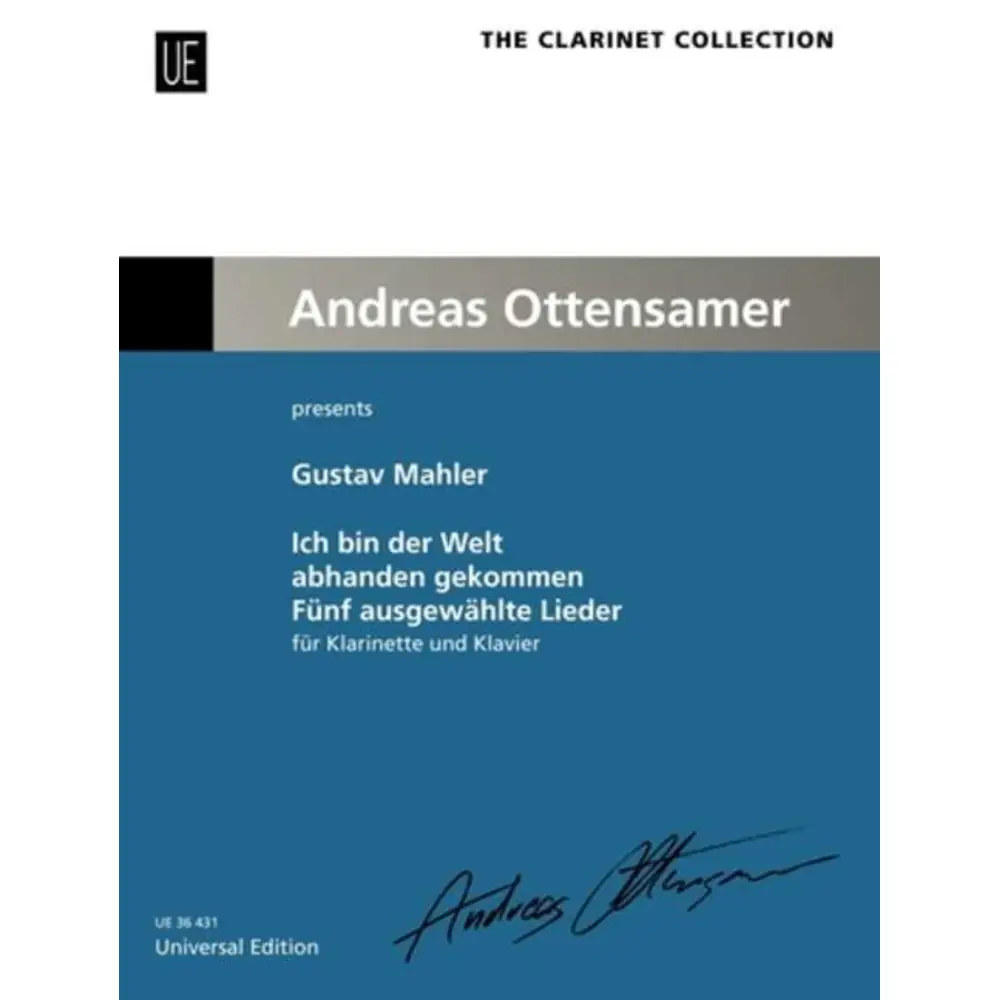 Ich bin der Welt abhanden gekommen: 5 ausgewählte Lieder