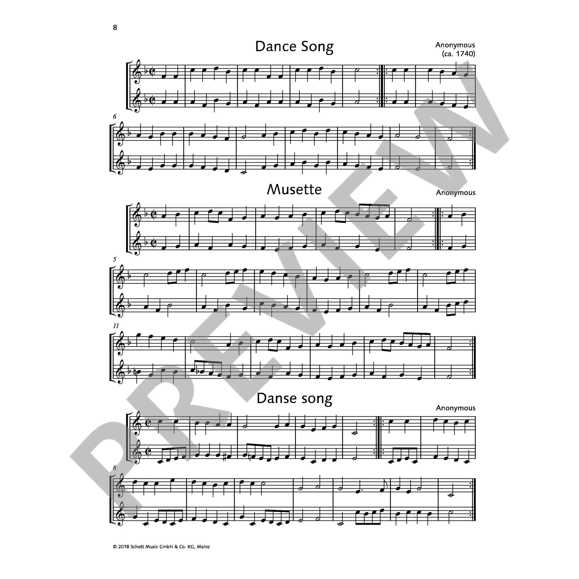 Duets for fun