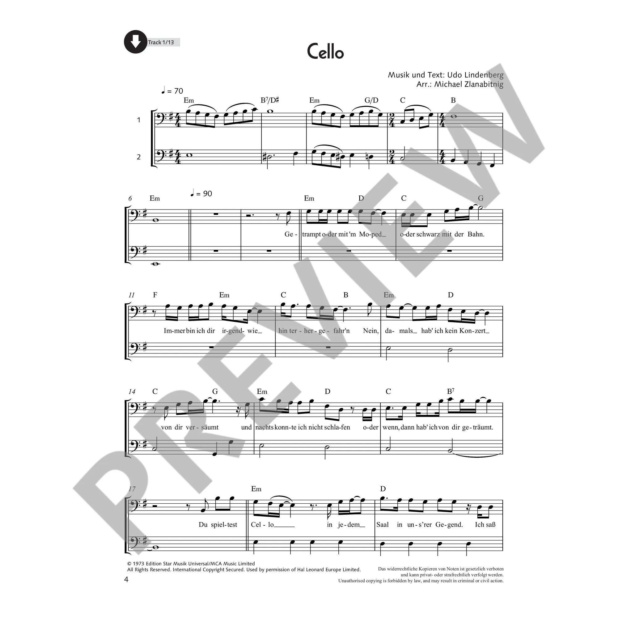 Pop for Cello 3
