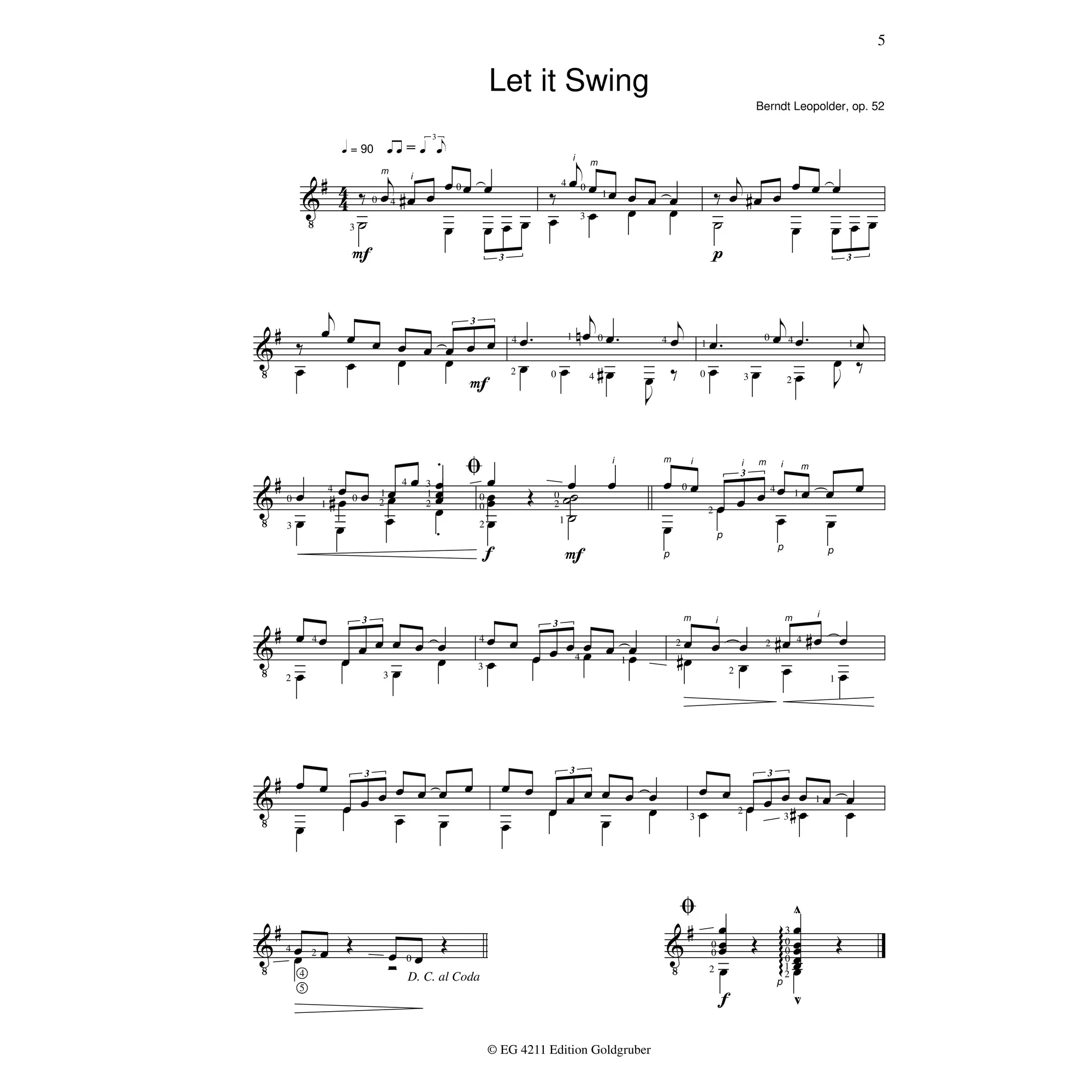 Let It Swing