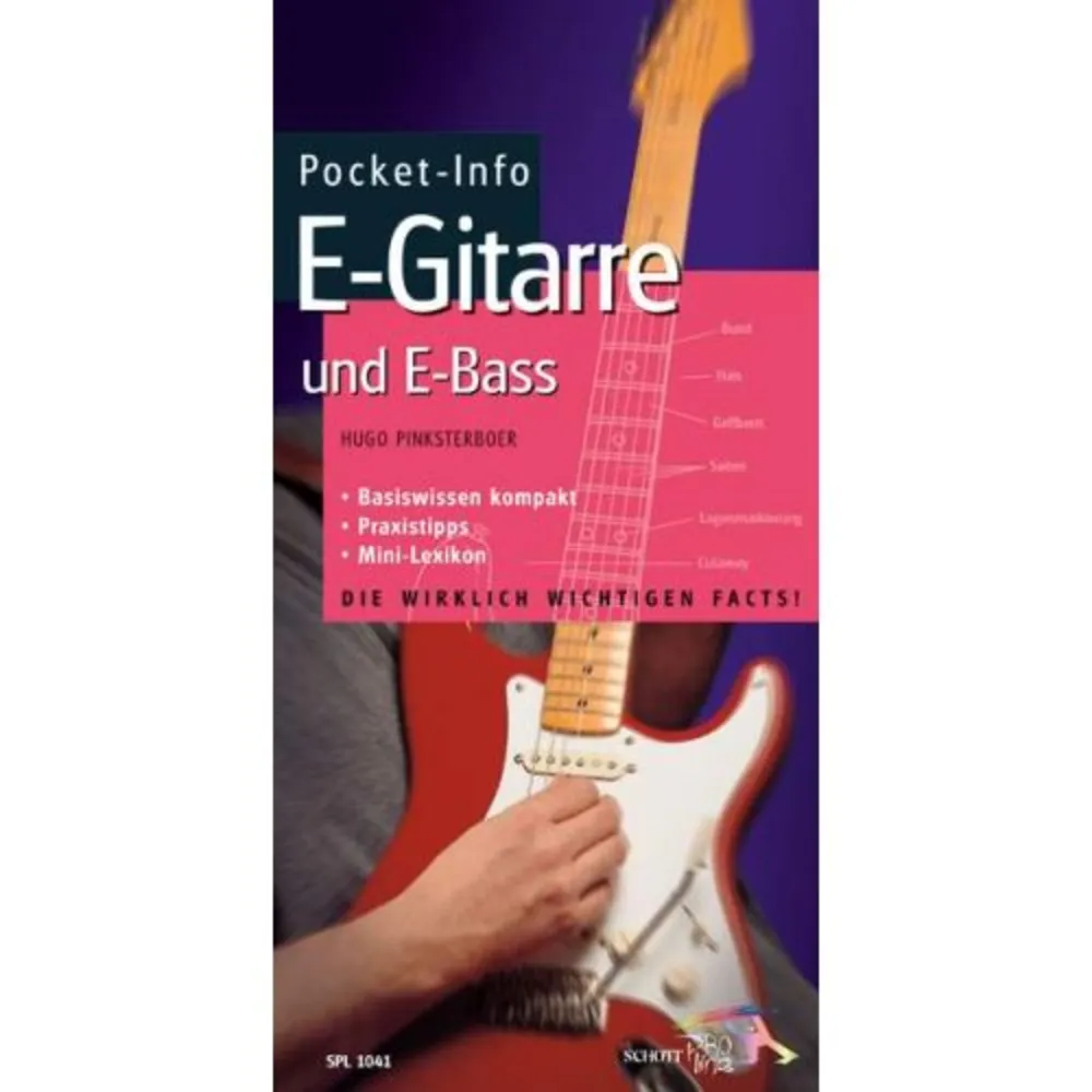 Pocket-Info E-Gitarre und E-Bass