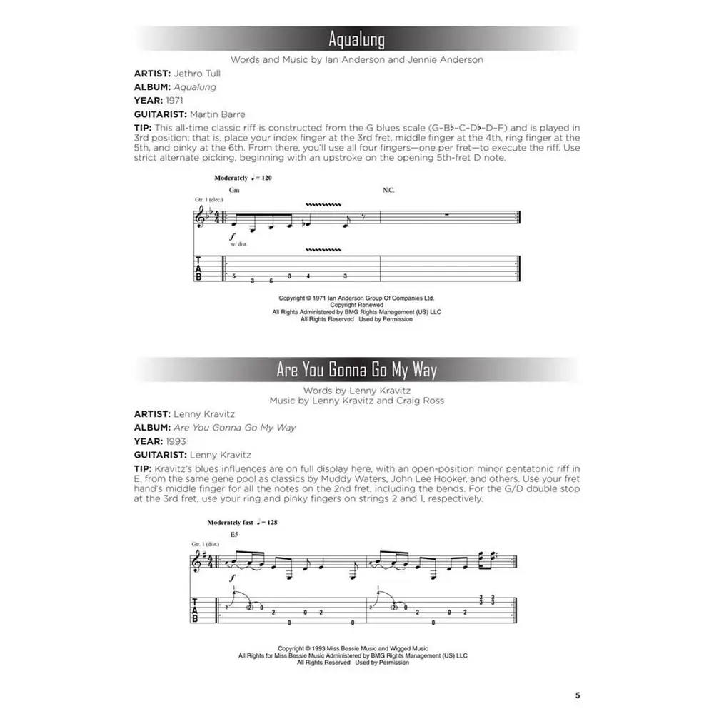 First 50 Riffs You Should Play on Guitar