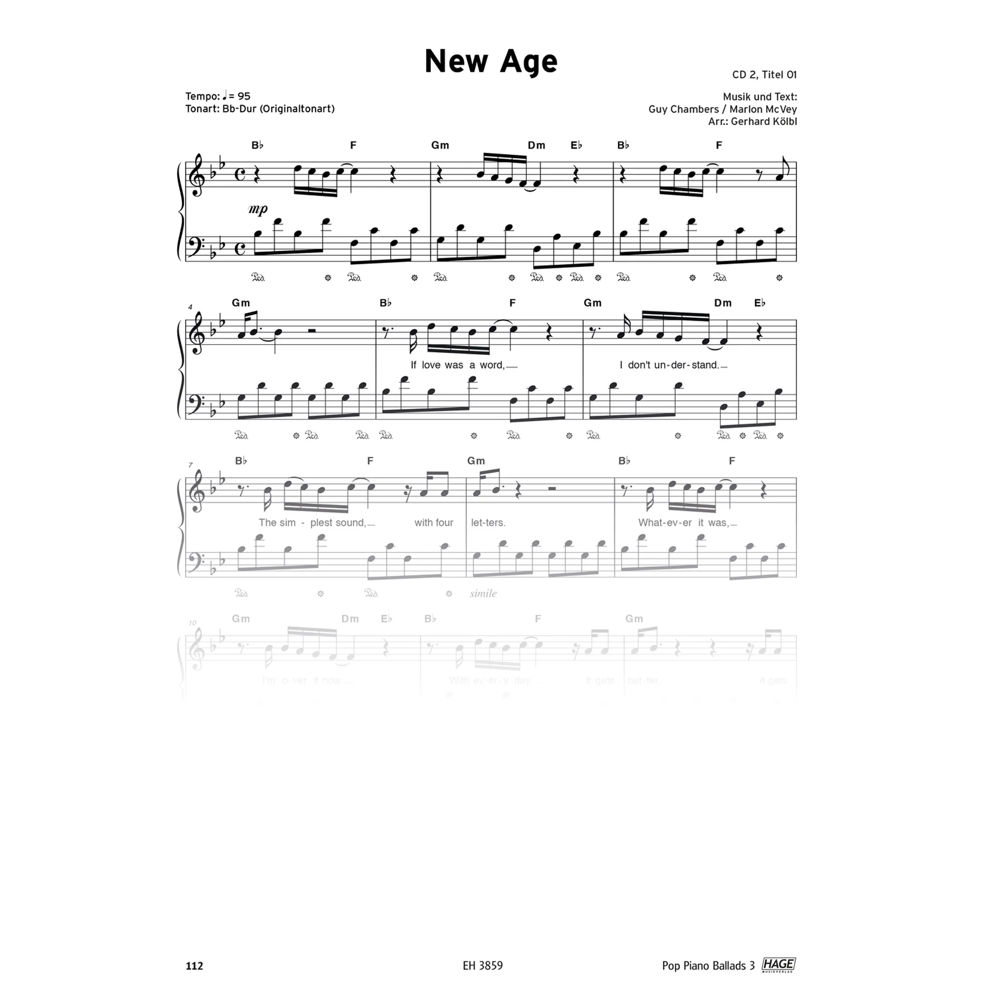 Pop Piano Ballads 3