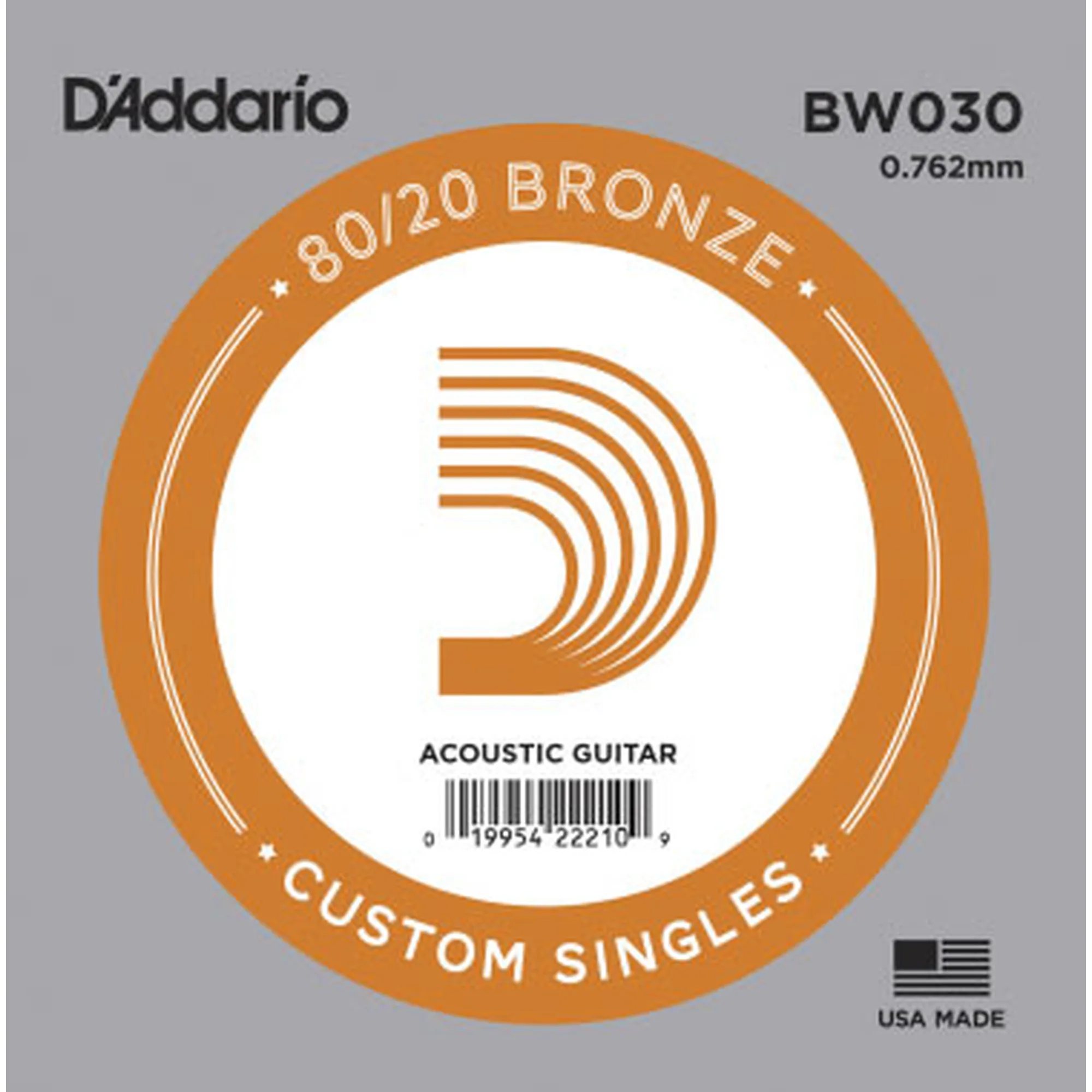 D´Addario BW030 80/20 Bronze