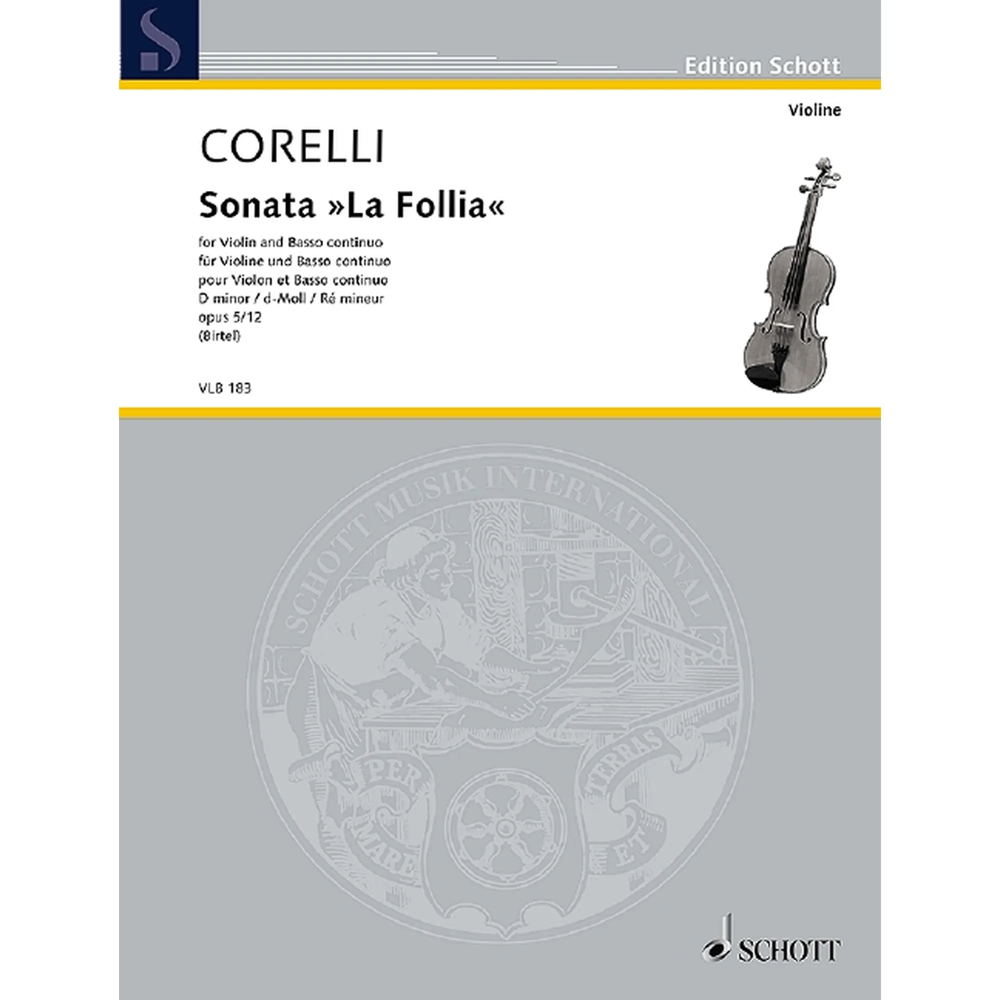 Sonate La follia d-Moll op.5/12