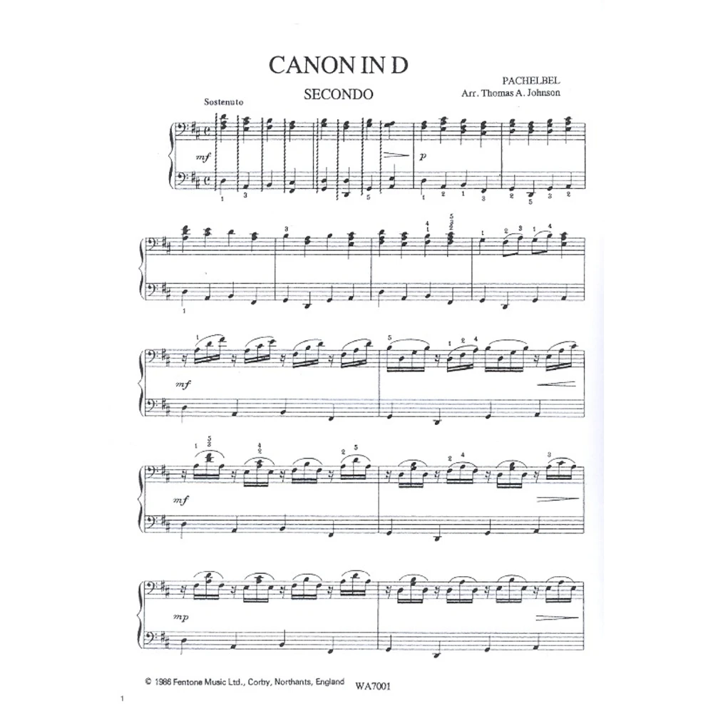 Canon D major
