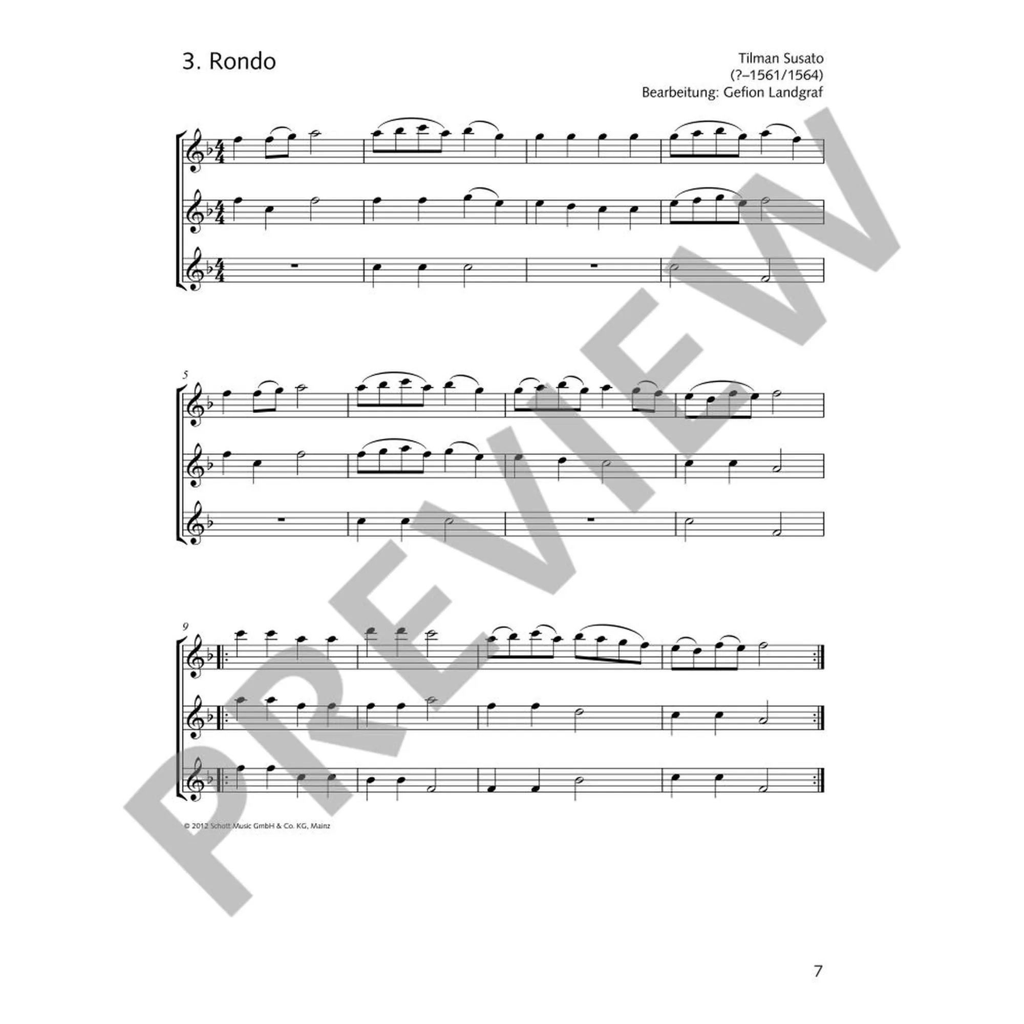 Die fröhliche Querflöte - Trioheft 2