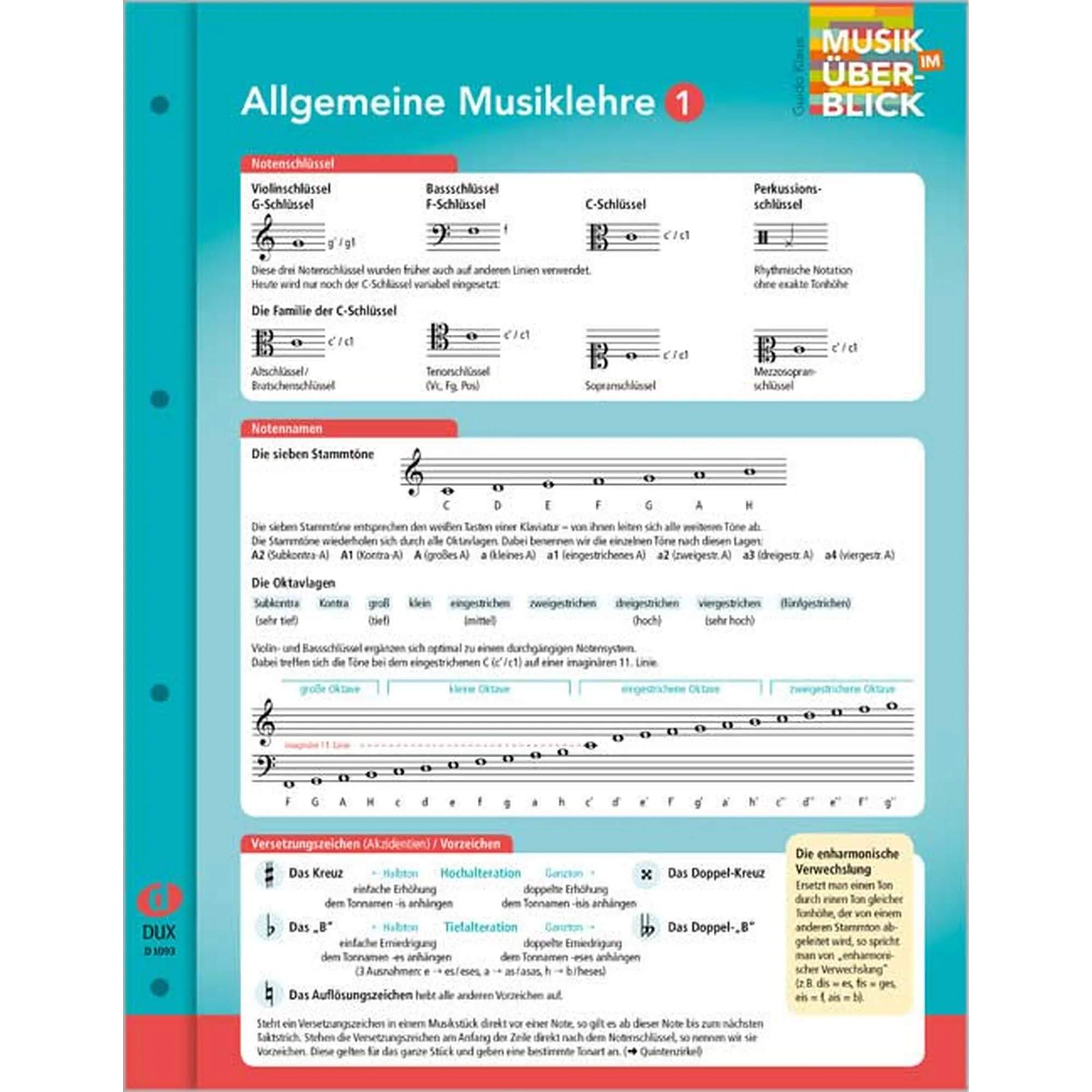 Allgemeine Musiklehre 1