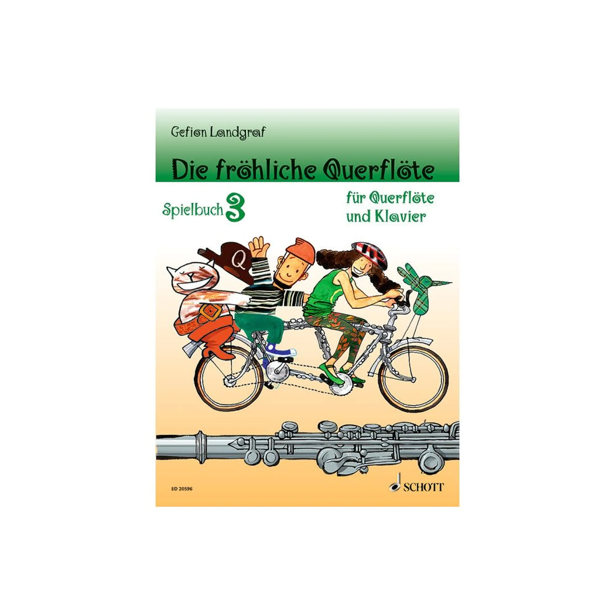 Die fröhliche Querflöte - Spielbuch 3