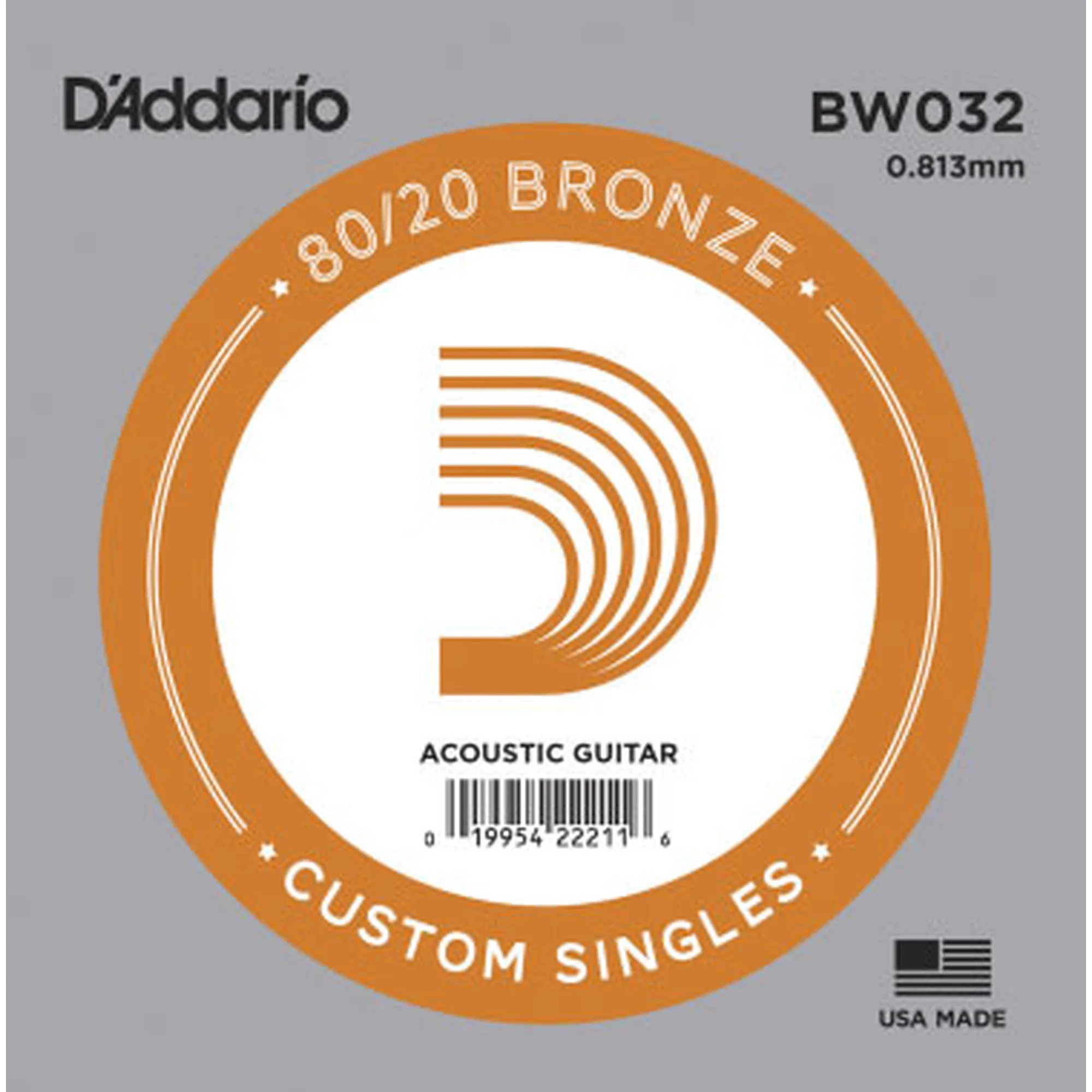 D´Addario BW032 80/20 Bronze